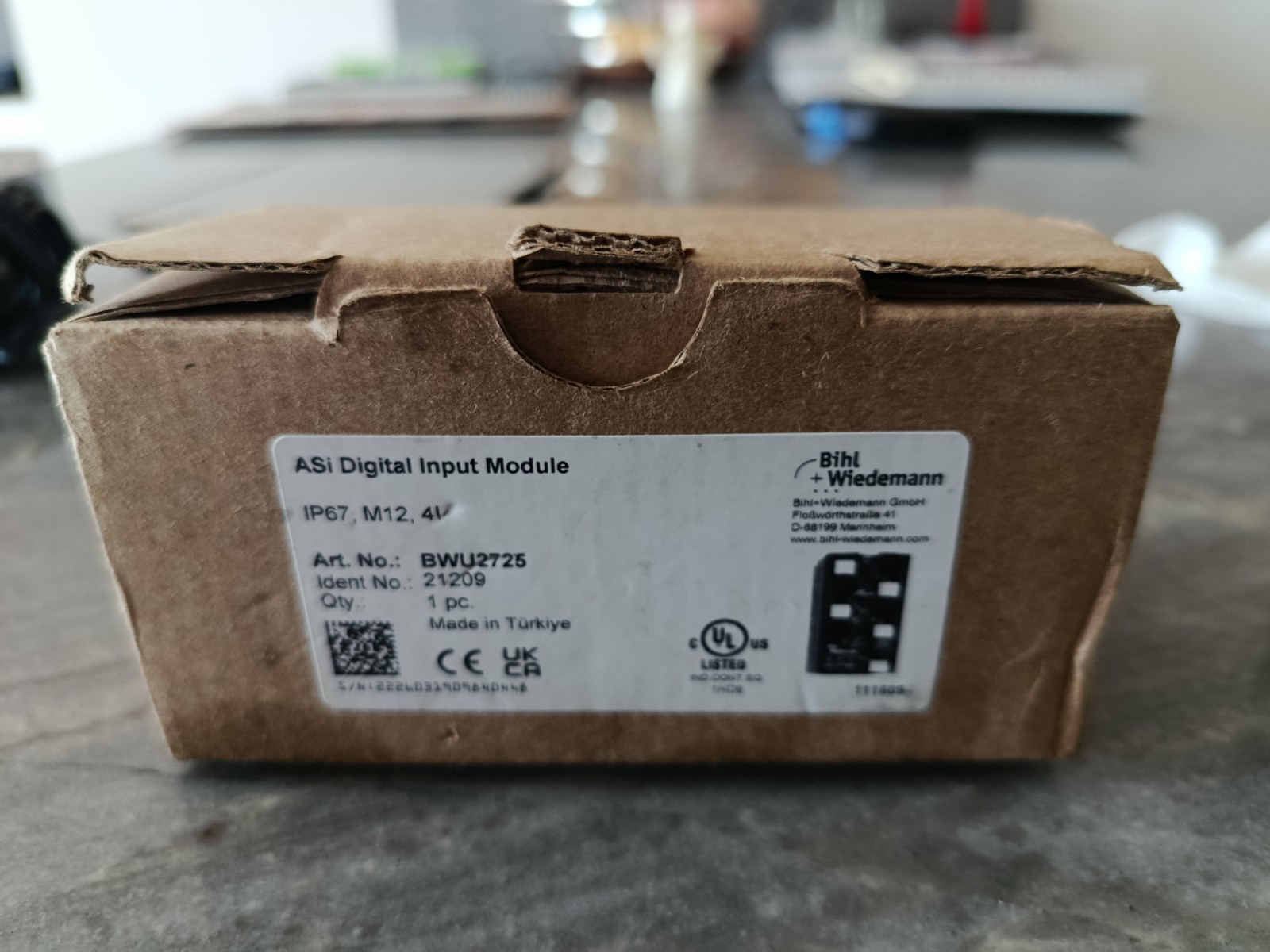 1PCS New in box Bihl+Wiedemann BWU2725 module