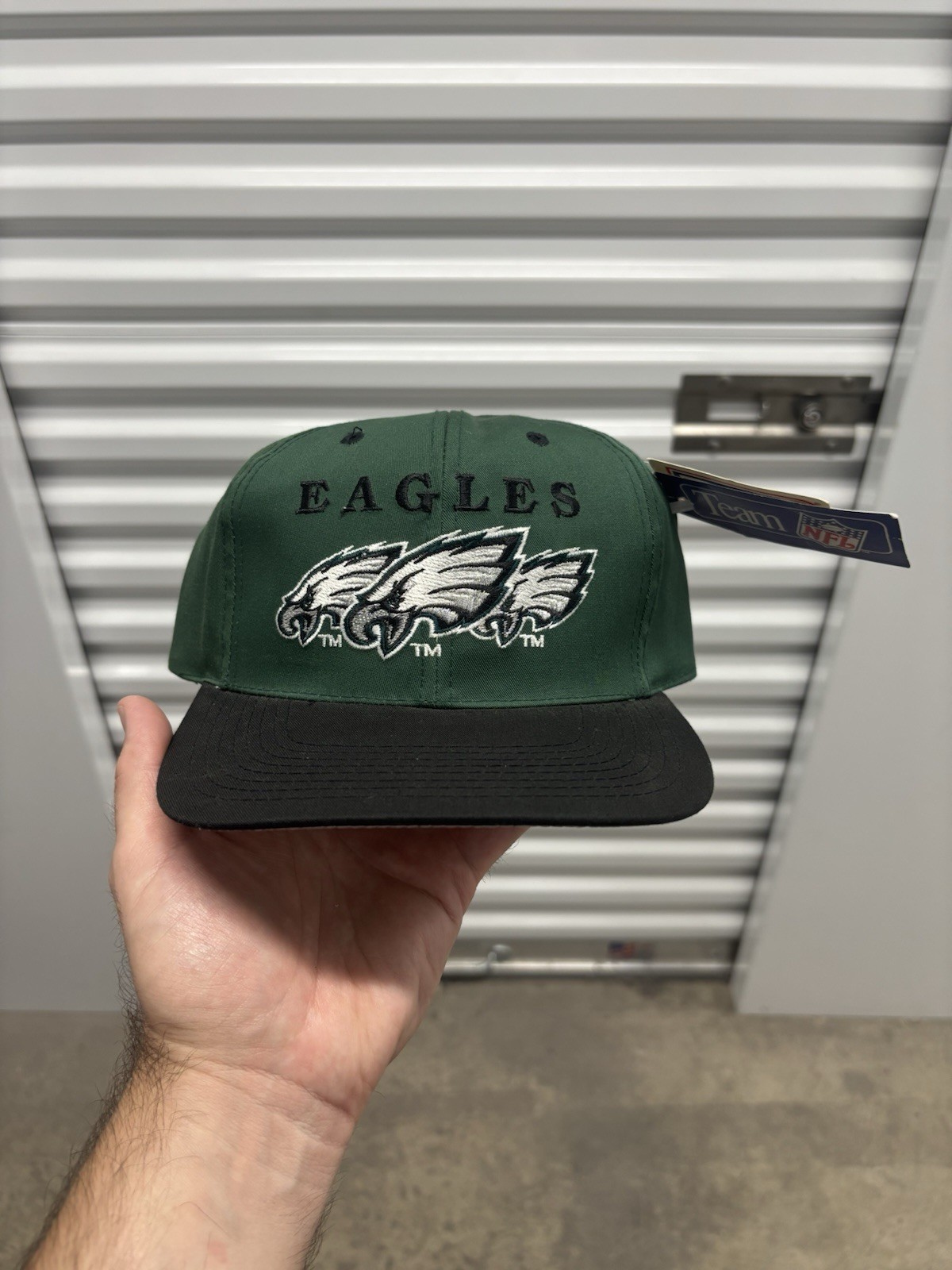 Vintage Deadstock Philadelphia EaglesLogo 7 SnapBack Hat Vintage Deadstock Philadelphia EaglesLogo 7 SnapBack Hat