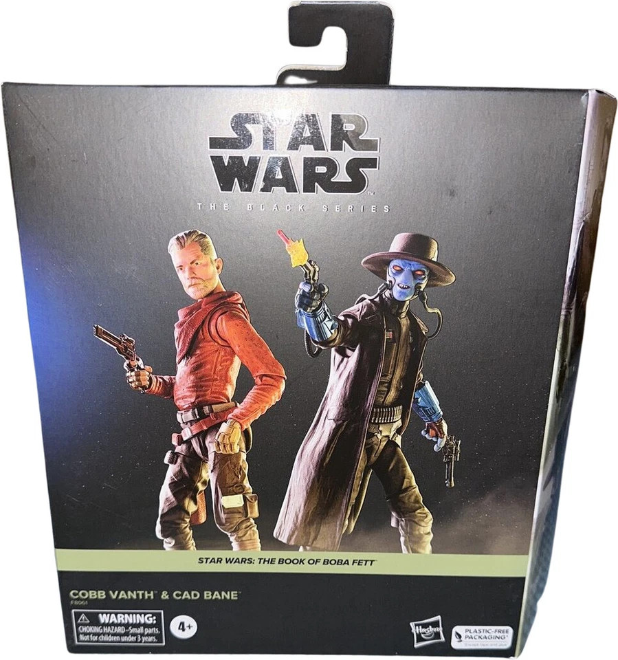 Hasbro Star Wars Cad Bane & Cobb Vanth Action Figure Set - F8061 Hasbro Star Wars Cad Bane & Cobb Vanth Action Figure Set - F8061