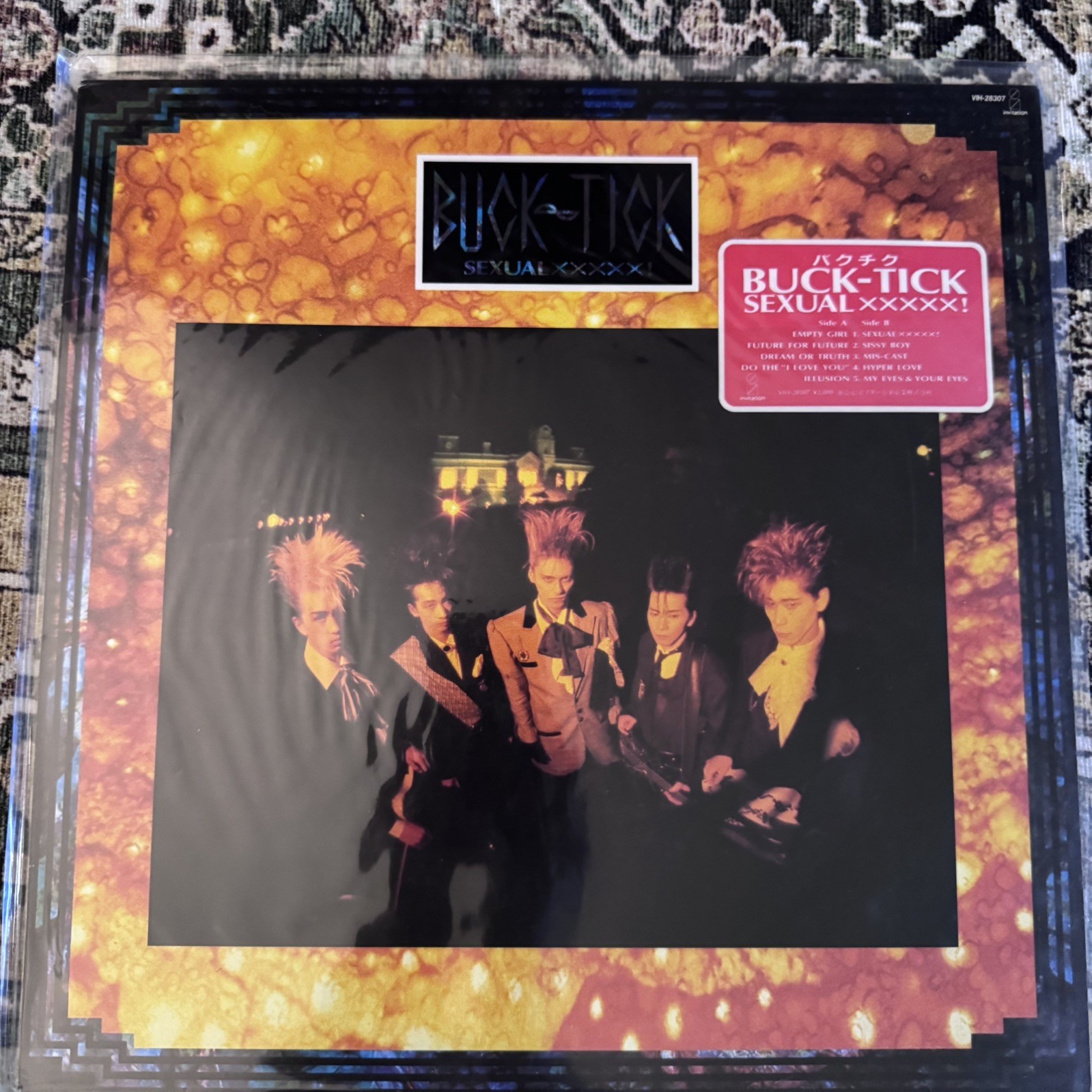 Buck-Tick – Sexual XXXXX Invitation VIH28307 Vinyl LP Japan 1987 Buck-Tick – Sexual XXXXX Invitation VIH28307 Vinyl LP Japan 1987
