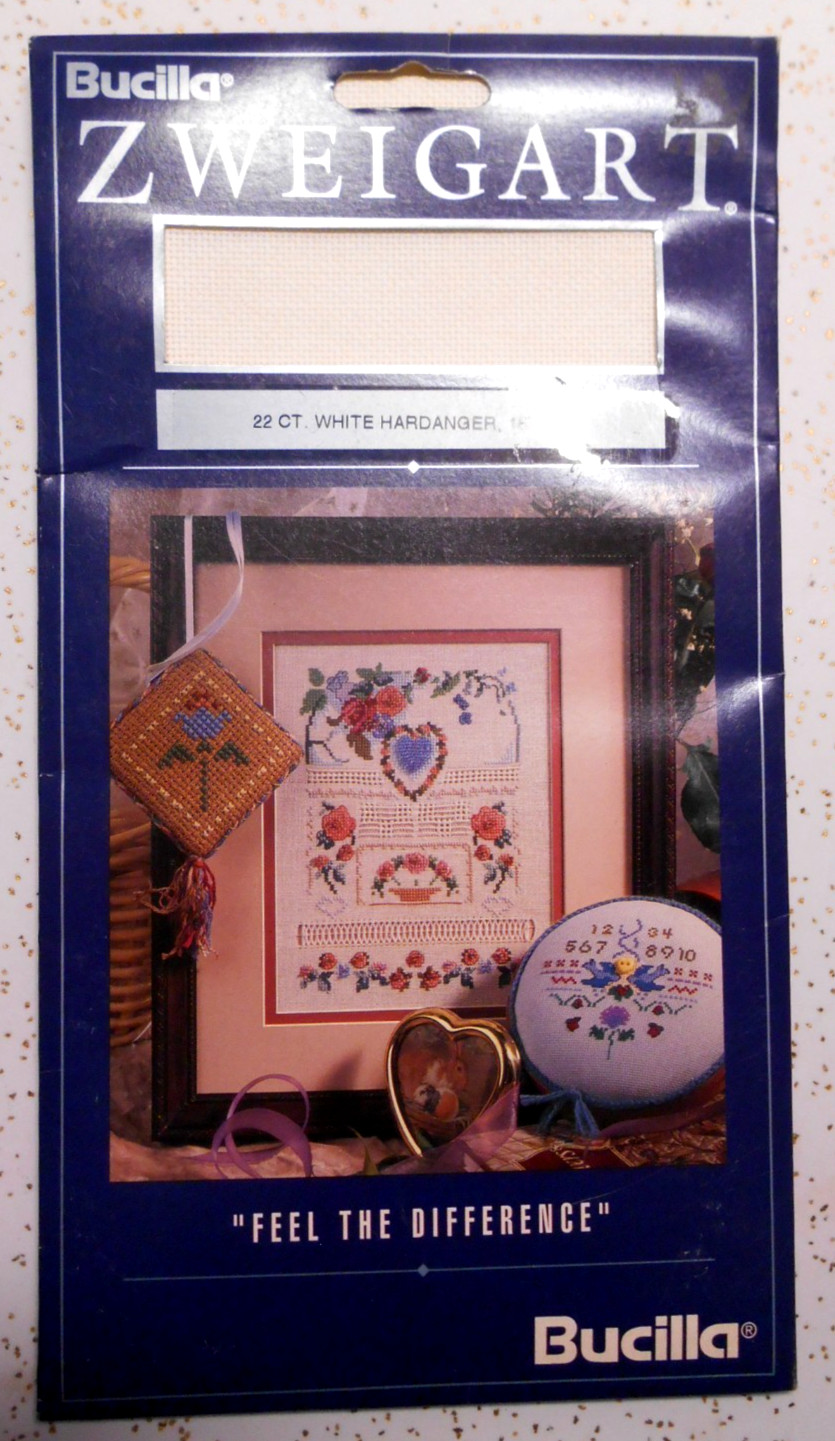 Bucilla Zweigart 22 ct White Hardanger 15\