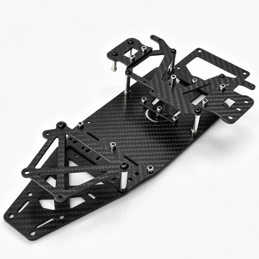 Carbon Chassis Frame Kit for Tamiya Group C Benz C11 PORSCHE 956 MAZDA 787