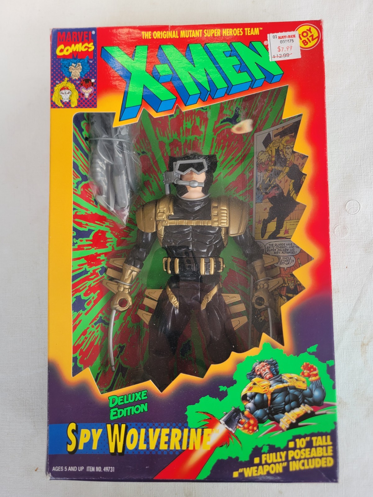 Marvel Comics The Uncanny X-Men Spy Wolverine Deluxe Edition 10\ Marvel Comics The Uncanny X-Men Spy Wolverine Deluxe Edition 10\