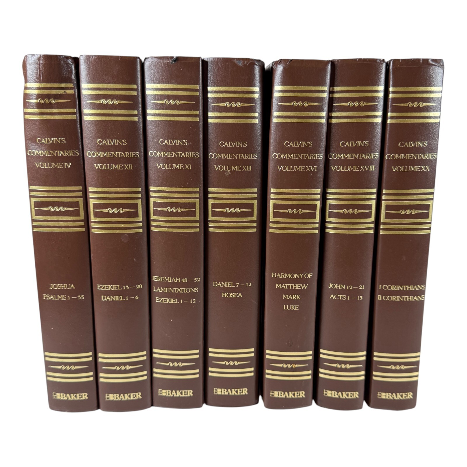 vol. 4 11 12 13 16 18 20 Calvin\'s Commentaries by JOIN CALVIN 2003 Vintage Book