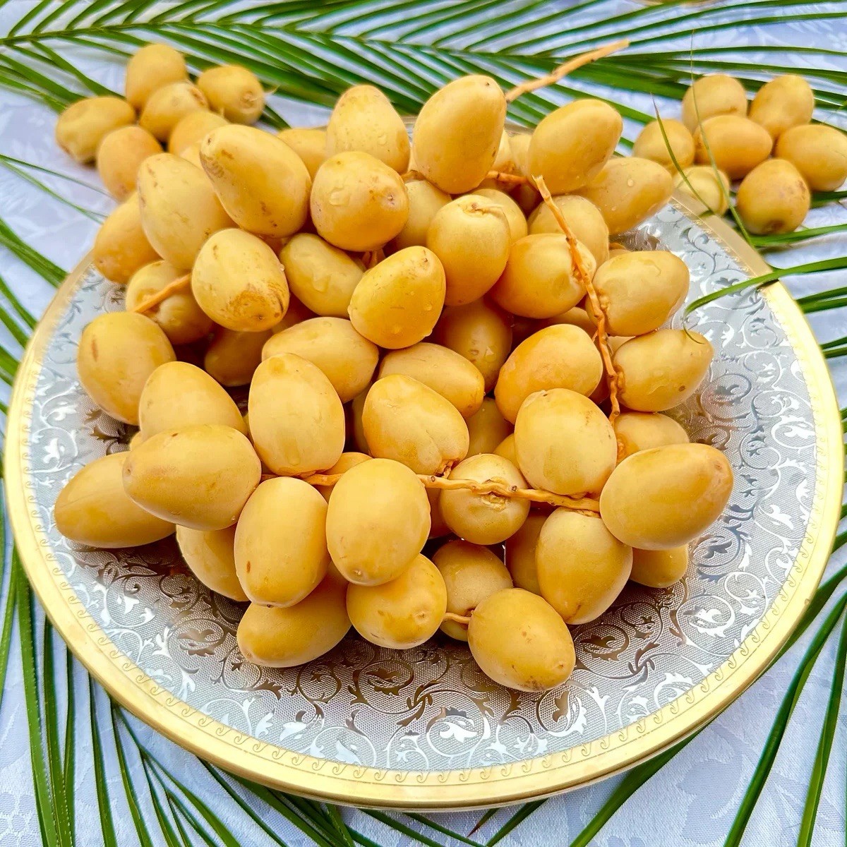 8 LBS FRESH YELLOW BARHI DATES