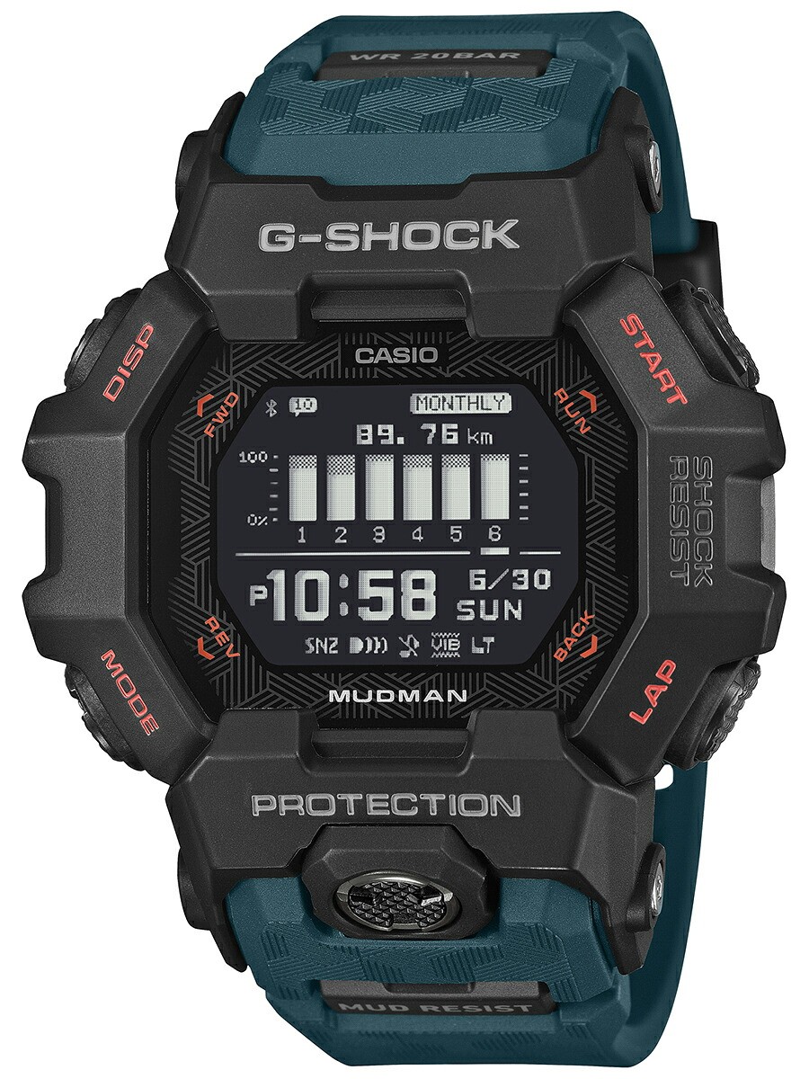 CASIO G-SHOCK MUDMAN GDG-B100-1A3JF Quartz Digital Resin Green Mens Watch JDM