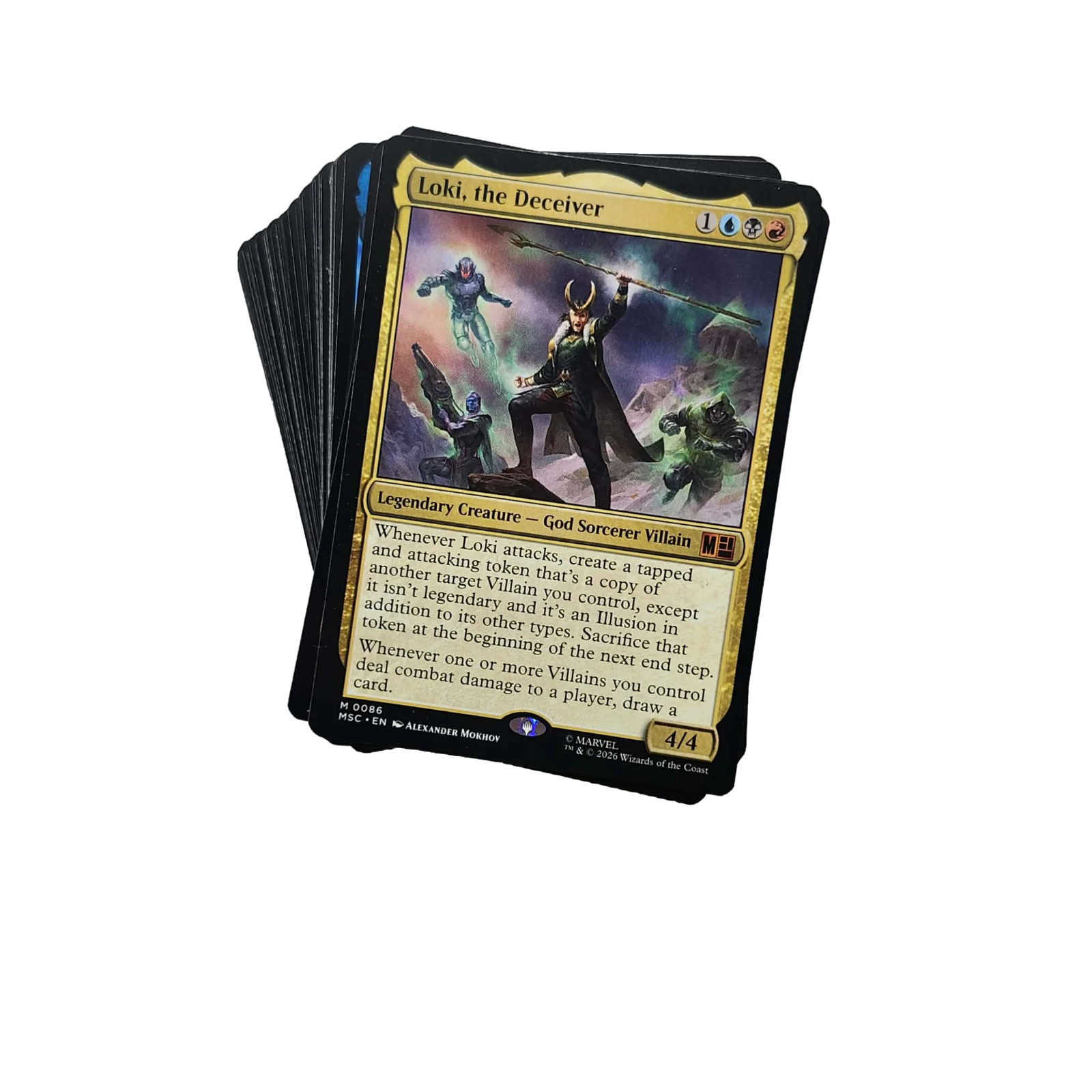 MTG Loki the Deceiver Marvel Super Heroes Commander EDH Deck