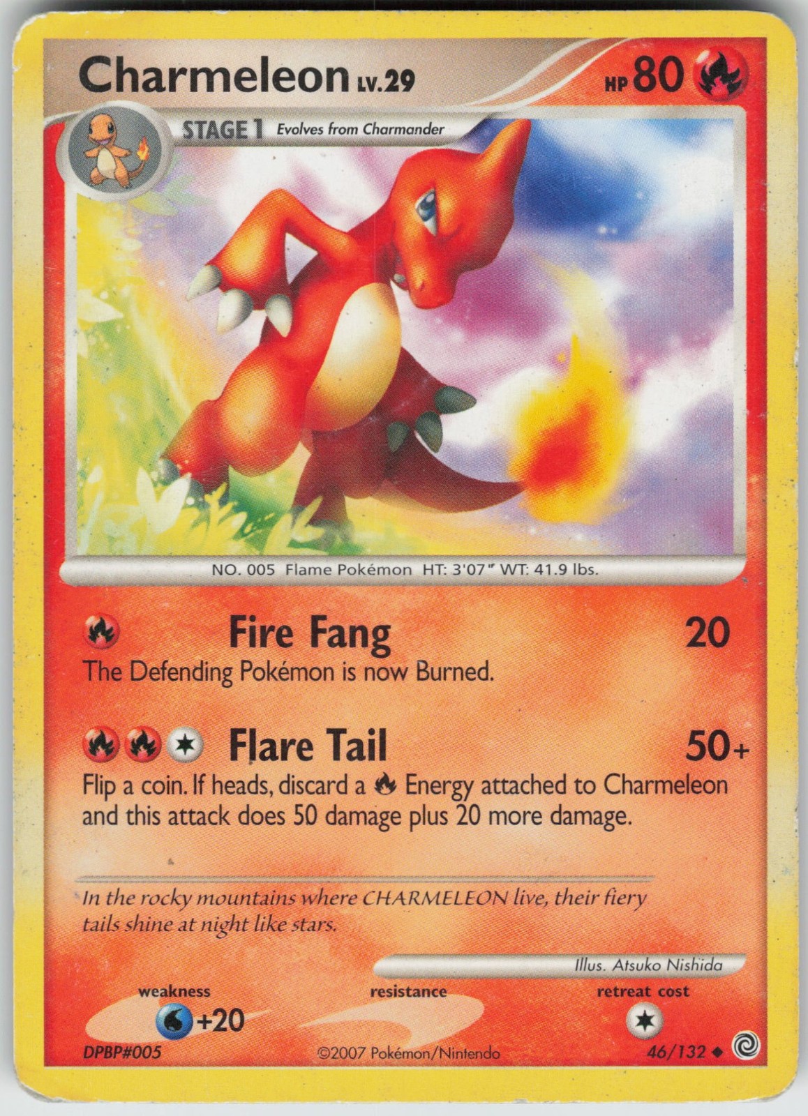 Charmeleon Secret Wonders [SW - 46/132] Pokemon HP
