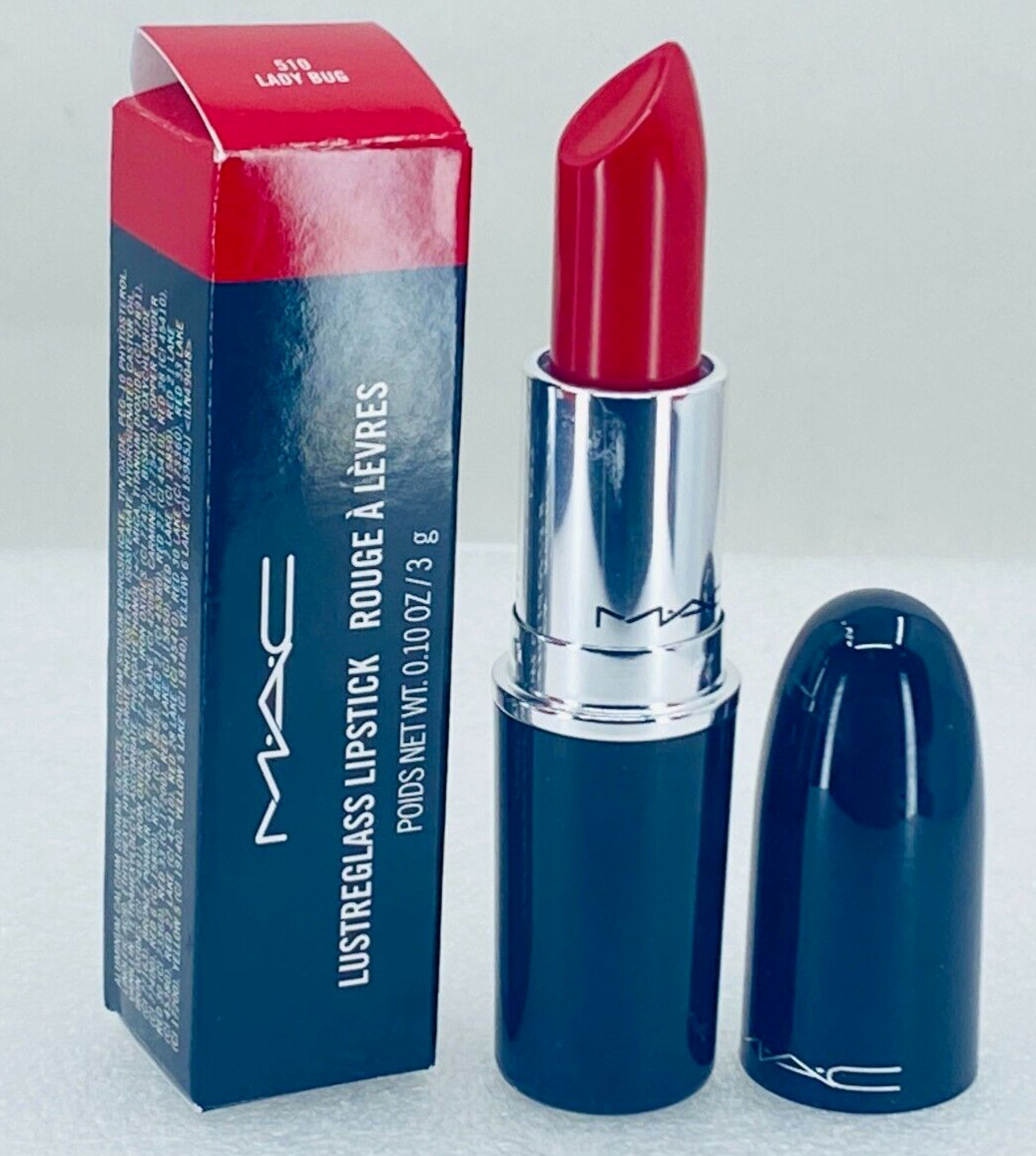 MAC Lustreglass Lipstick #510 LADY BUG - 0.10oz NIB MAC Lustreglass Lipstick #510 LADY BUG - 0.10oz NIB