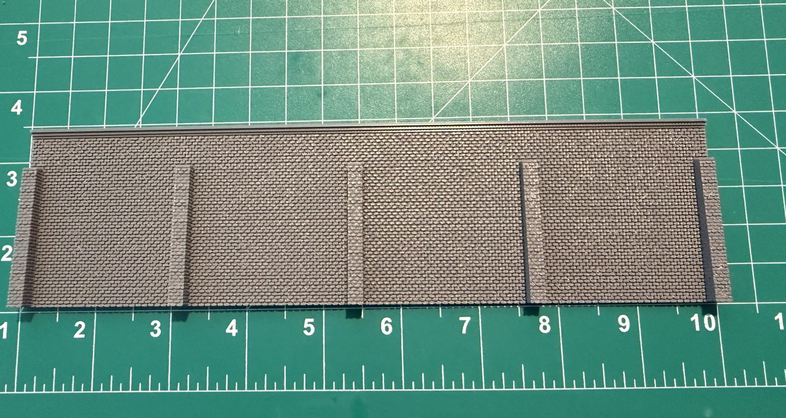 N Scale Retaining Wall “Brick” 9”x 2.5” N Scale Retaining Wall “Brick” 9”x 2.5”