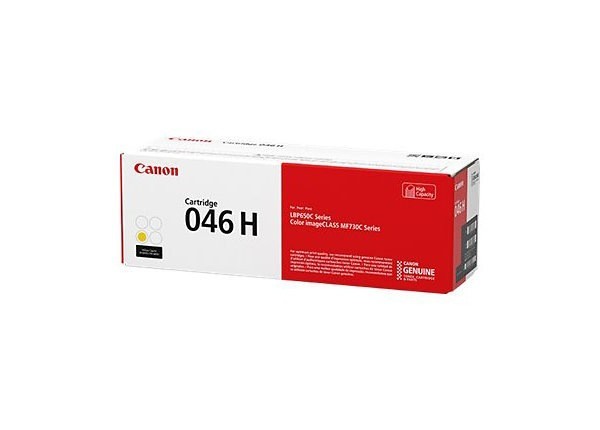 Canon 046 H Yellow High Capacity Toner Cartridge MF730 Series - (1251C001) Canon 046 H Yellow High Capacity Toner Cartridge MF730 Series - (1251C001)