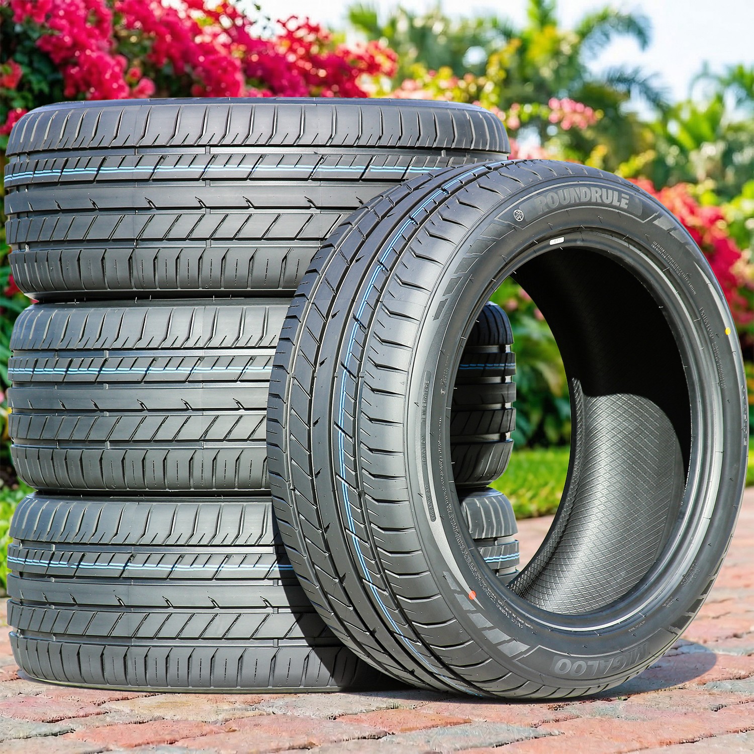 4 Roundrule Migaloo 245/40R21 ZR 96W All Weather High Performance Tires