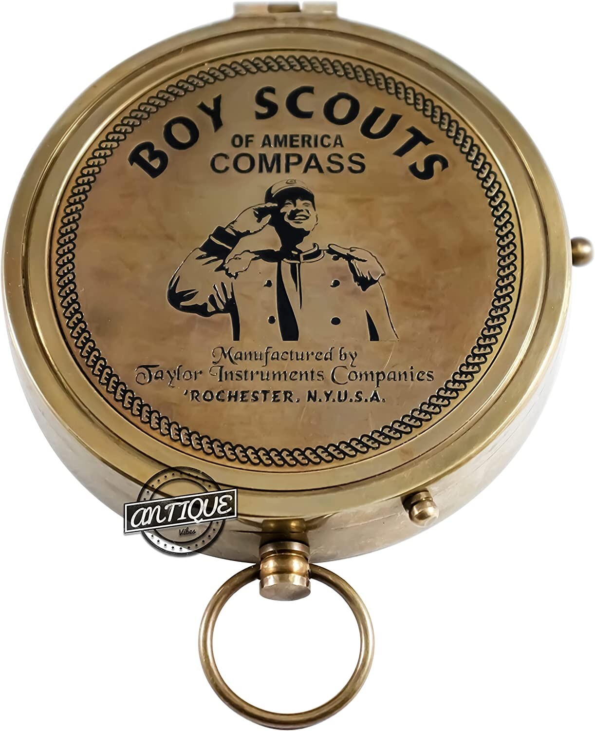 Vintage Boy Scout of American Navigating Compass Oath Poem Traveler's Gift Item Vintage Boy Scout of American Navigating Compass Oath Poem Traveler's Gift Item