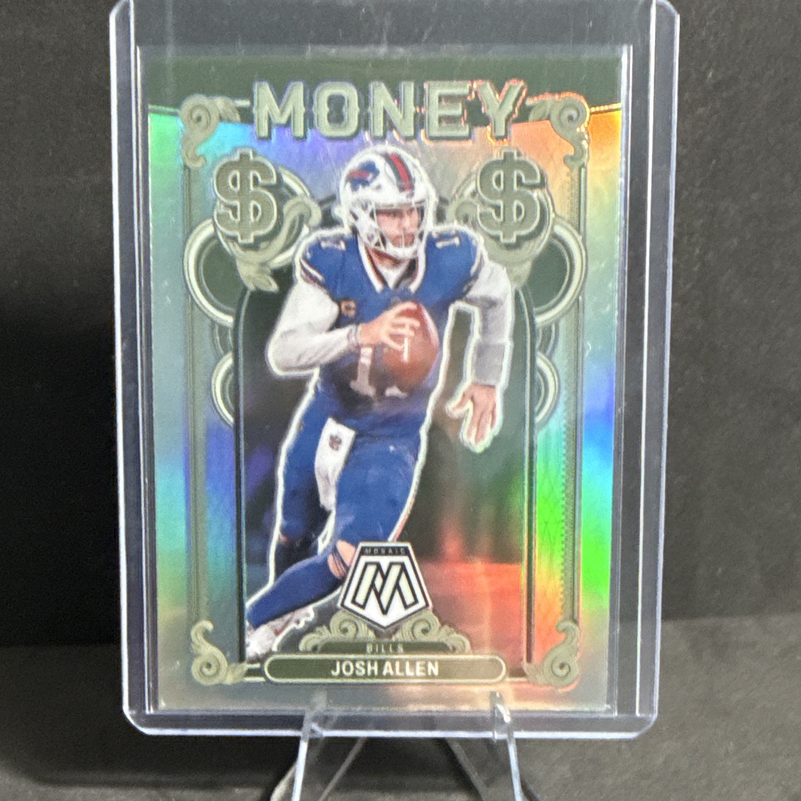 Panini Mosaic Football Money Insert Josh Allen #24 Buffalo Bills Prizm 2024
