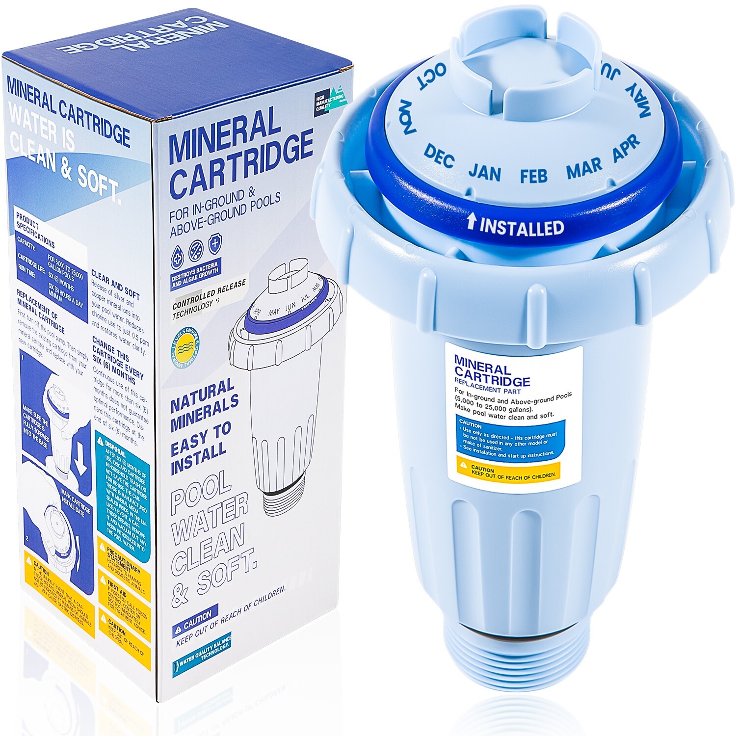 W28175 for Zodiac Nature2 Express Mineral Cartridge W26775 I/G A/G 30K Gallons W28175 for Zodiac Nature2 Express Mineral Cartridge W26775 I/G A/G 30K Gallons