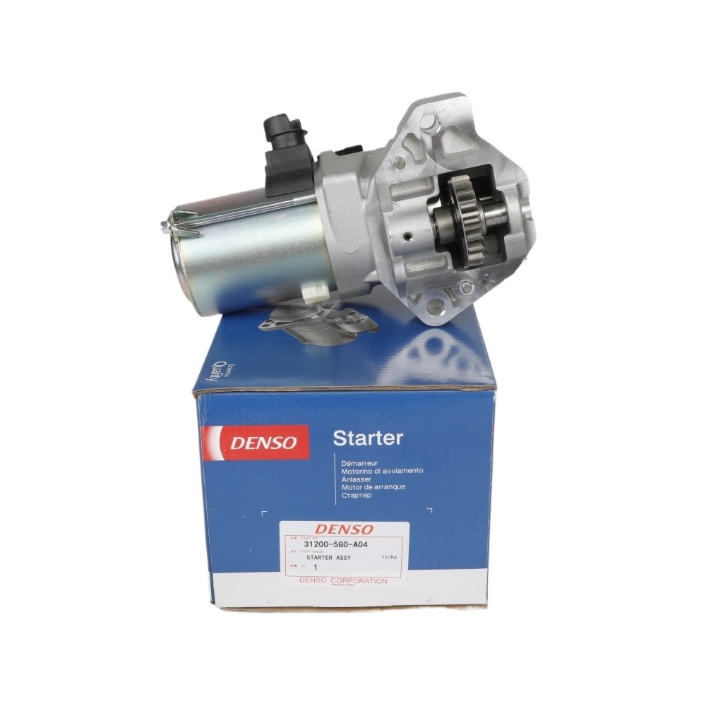 For Accord Acura RLX 13-17 Auto Trans 31200-5G0-A04 NEW DENSO Starter Motor NEW For Accord Acura RLX 13-17 Auto Trans 31200-5G0-A04 NEW DENSO Starter Motor NEW