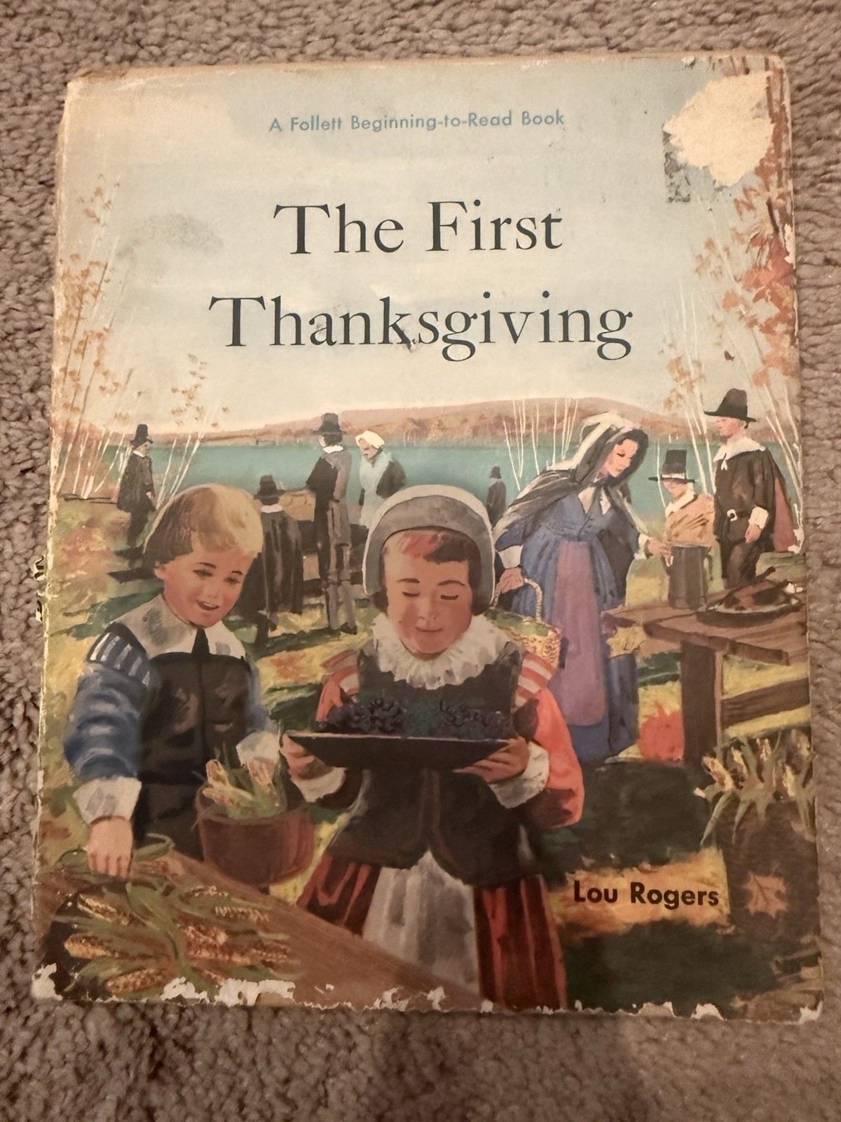 The First Thanksgiving 1962 Vintage Book