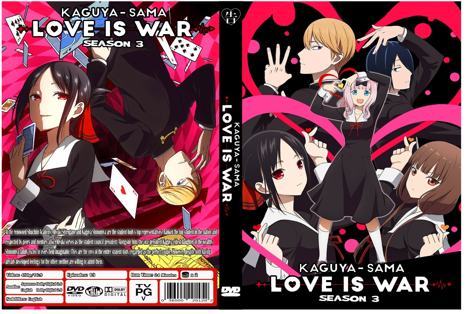 Kaguya-sama: Love Is War Anime Series Season 3 Dual Audio English/Japanese