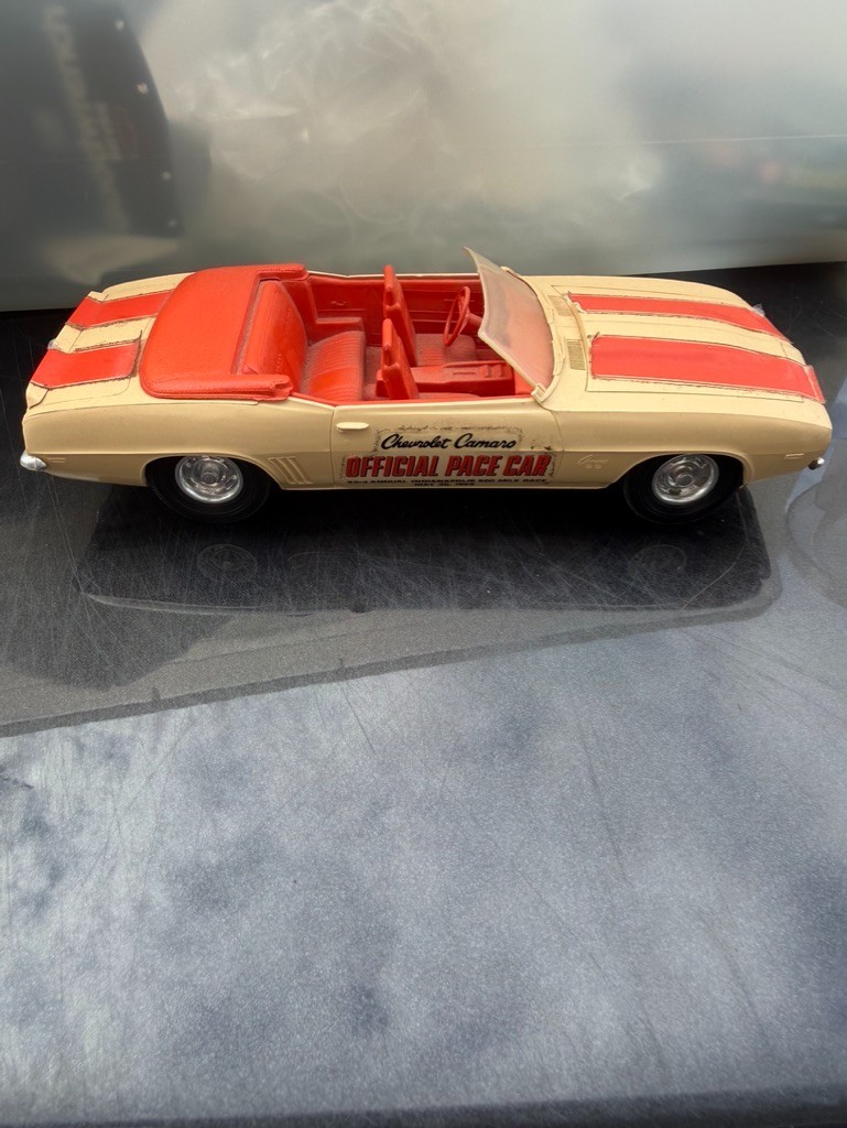 RARE ORIGINAL VINTAGE 1969 CHEVY CAMARO SS INDY 500 PACE CAR PROMO MODEL RARE ORIGINAL VINTAGE 1969 CHEVY CAMARO SS INDY 500 PACE CAR PROMO MODEL