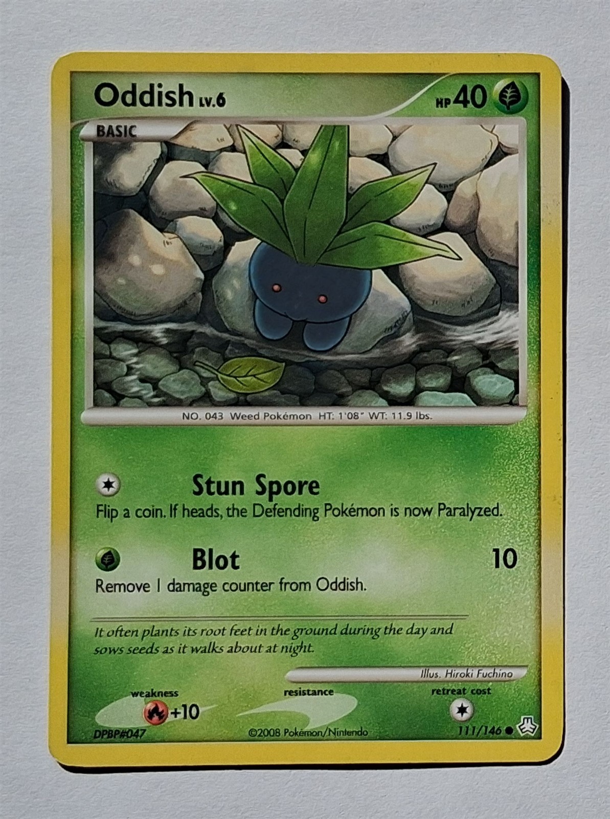 Pokemon - Oddish - Legends Awakened 111/146 - Common - LP