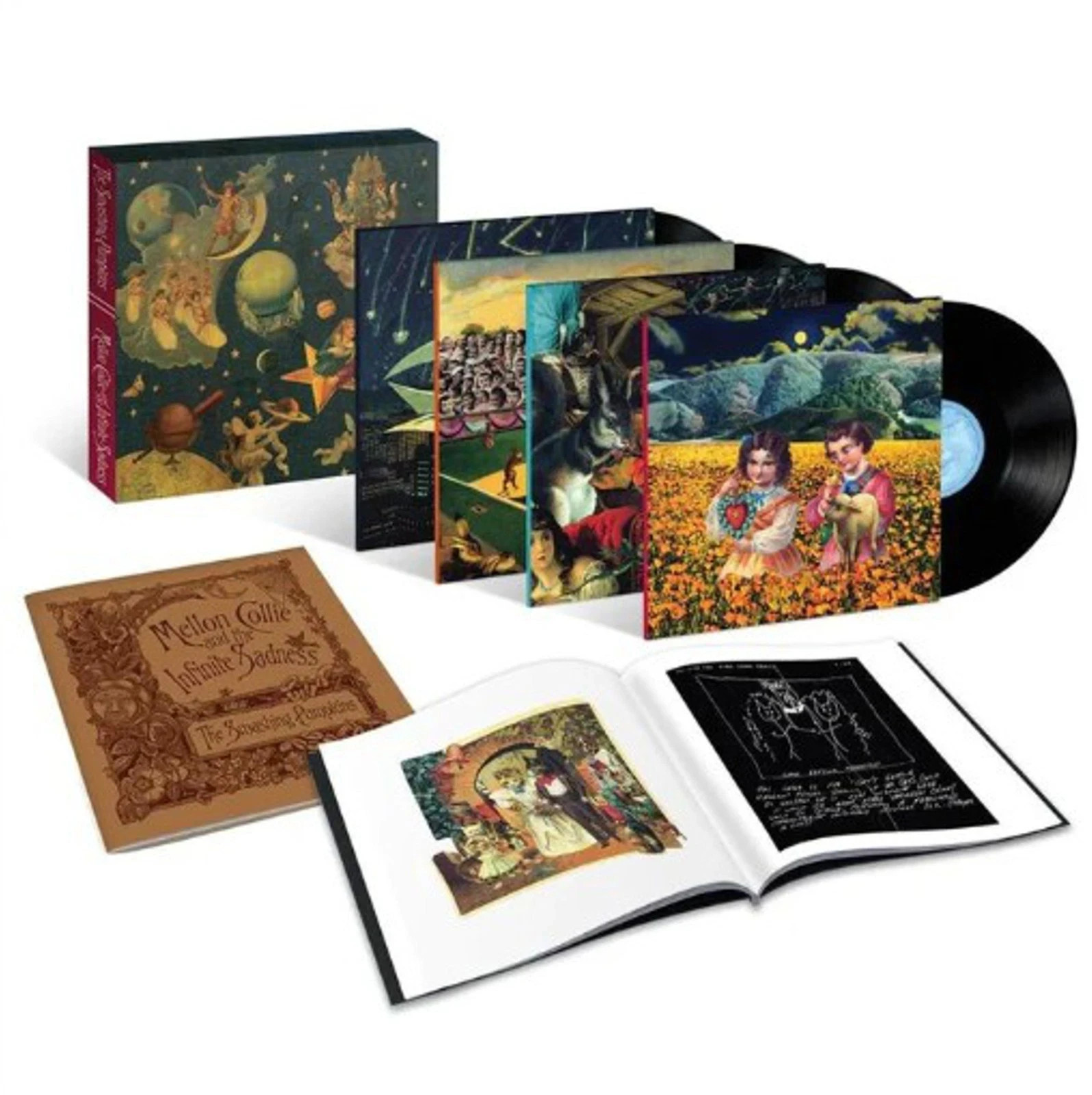 SMASHING PUMPKINS MELLON COLLIE & THE INFINITE SADNESS 4 LP VINYL BOX SET NEW SMASHING PUMPKINS MELLON COLLIE & THE INFINITE SADNESS 4 LP VINYL BOX SET NEW