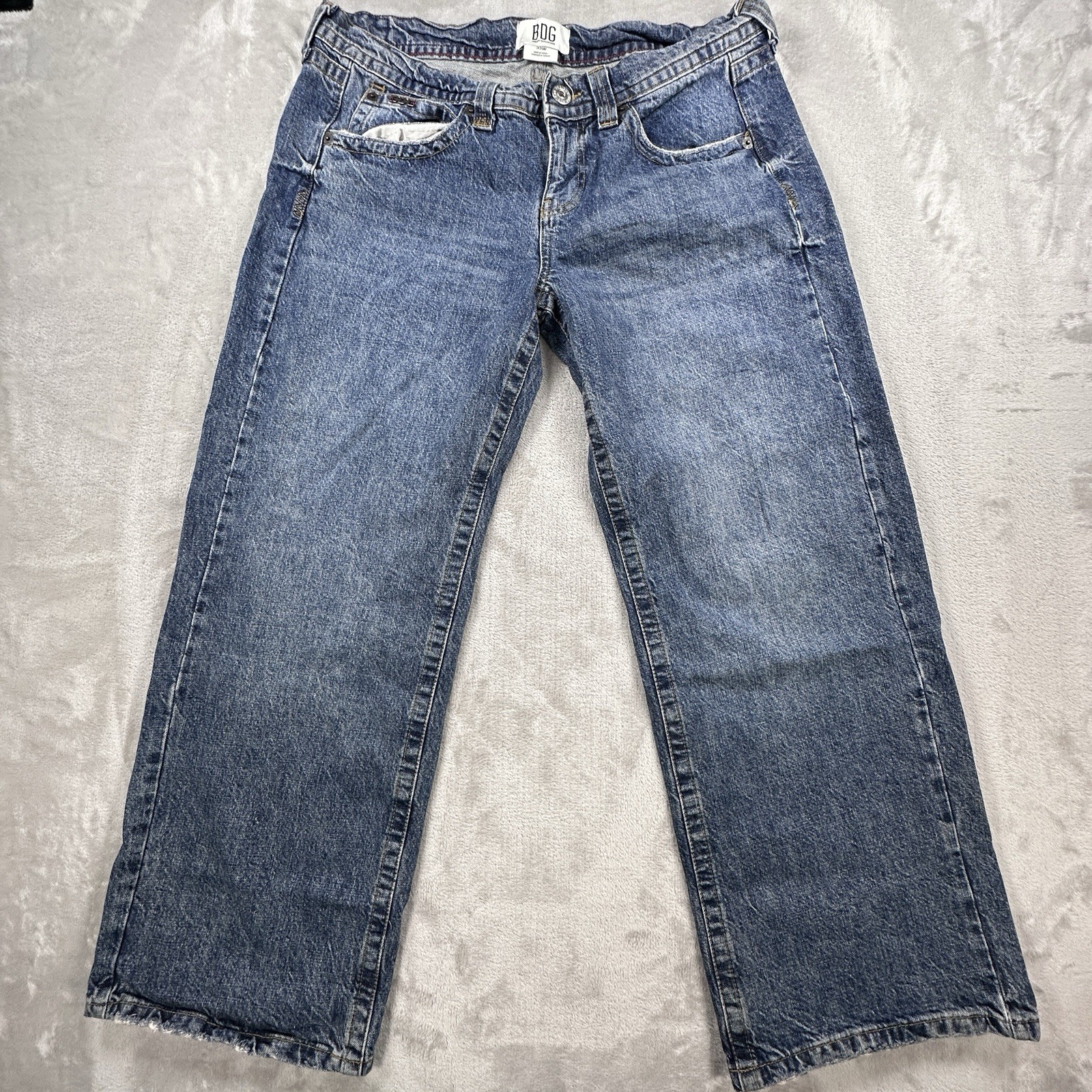 BDG Urban Outfitters Jeans Womens 33W Dark Blue Wash Cotton Blend Straight Pants