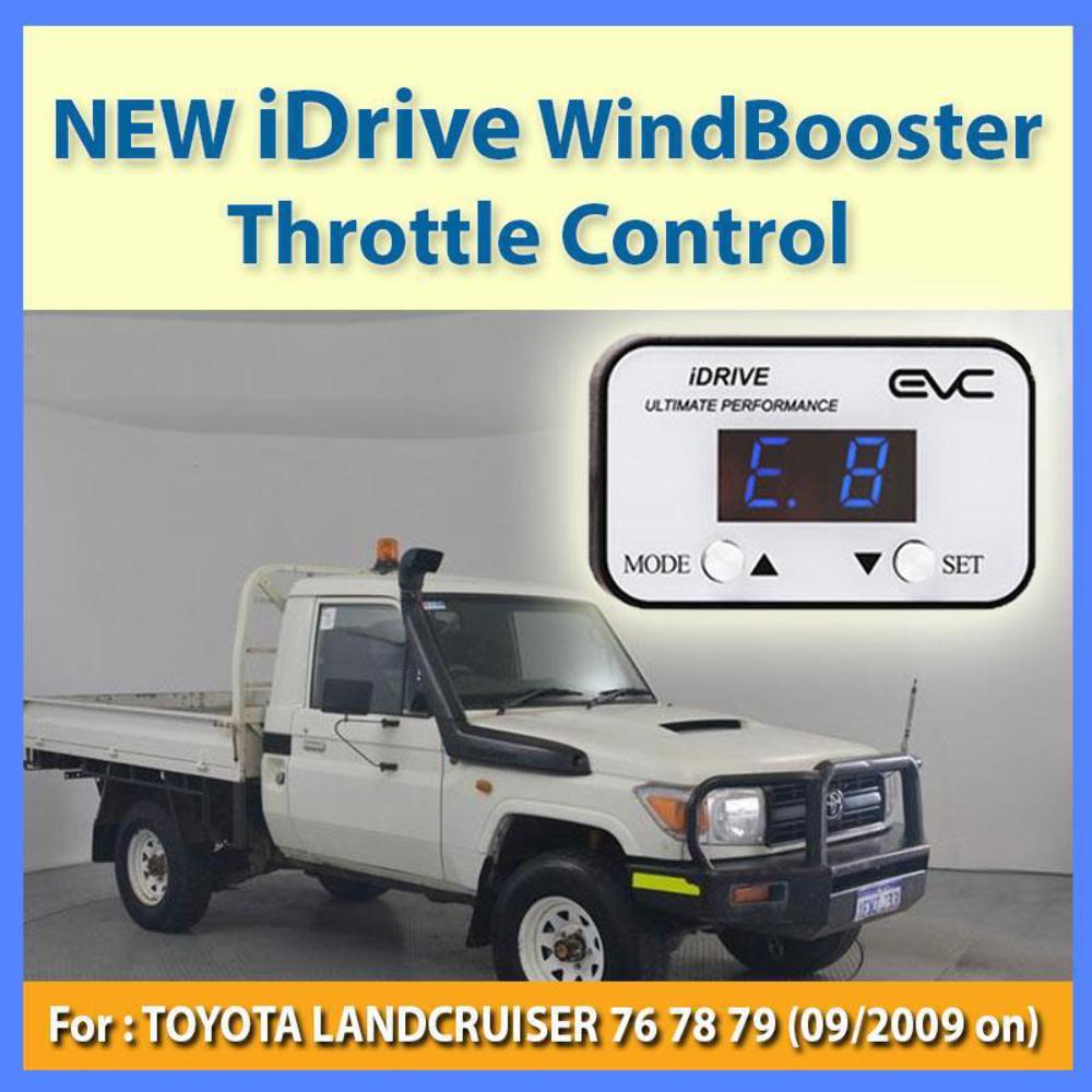 NEW IDRIVE WINDBOOSTER THROTTLE CONTROL for TOYOTA LANDCRUISER 78-79 09/2009 ON