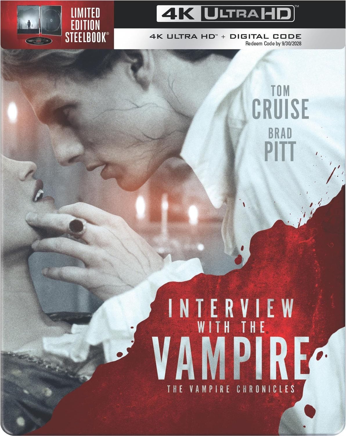 INTERVIEW WITH THE VAMPIRE STEELBOOK 4K ULTRA HD NEW SEALED PRE-SALE 9/22/26