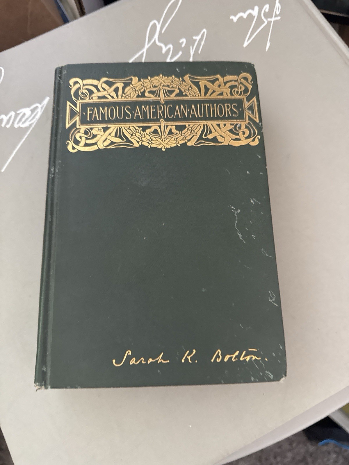 FAMOUS AMERICAN STATESMEN by SARAH K. BOLTON 1887 EDITION