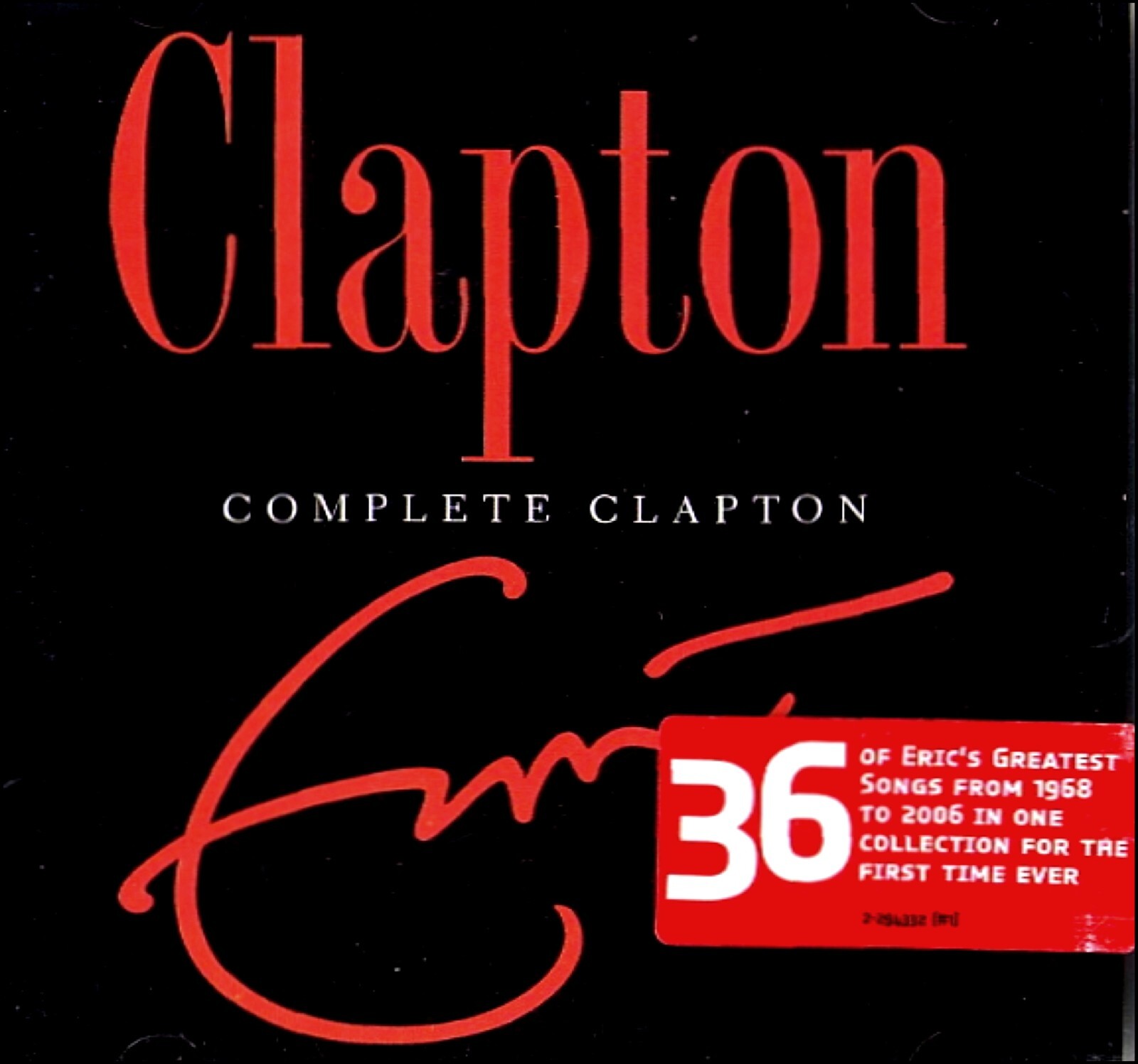 ERIC CLAPTON * 36 Greatest Hits * New CD * Original Recordings  COMPLETE CLAPTON
