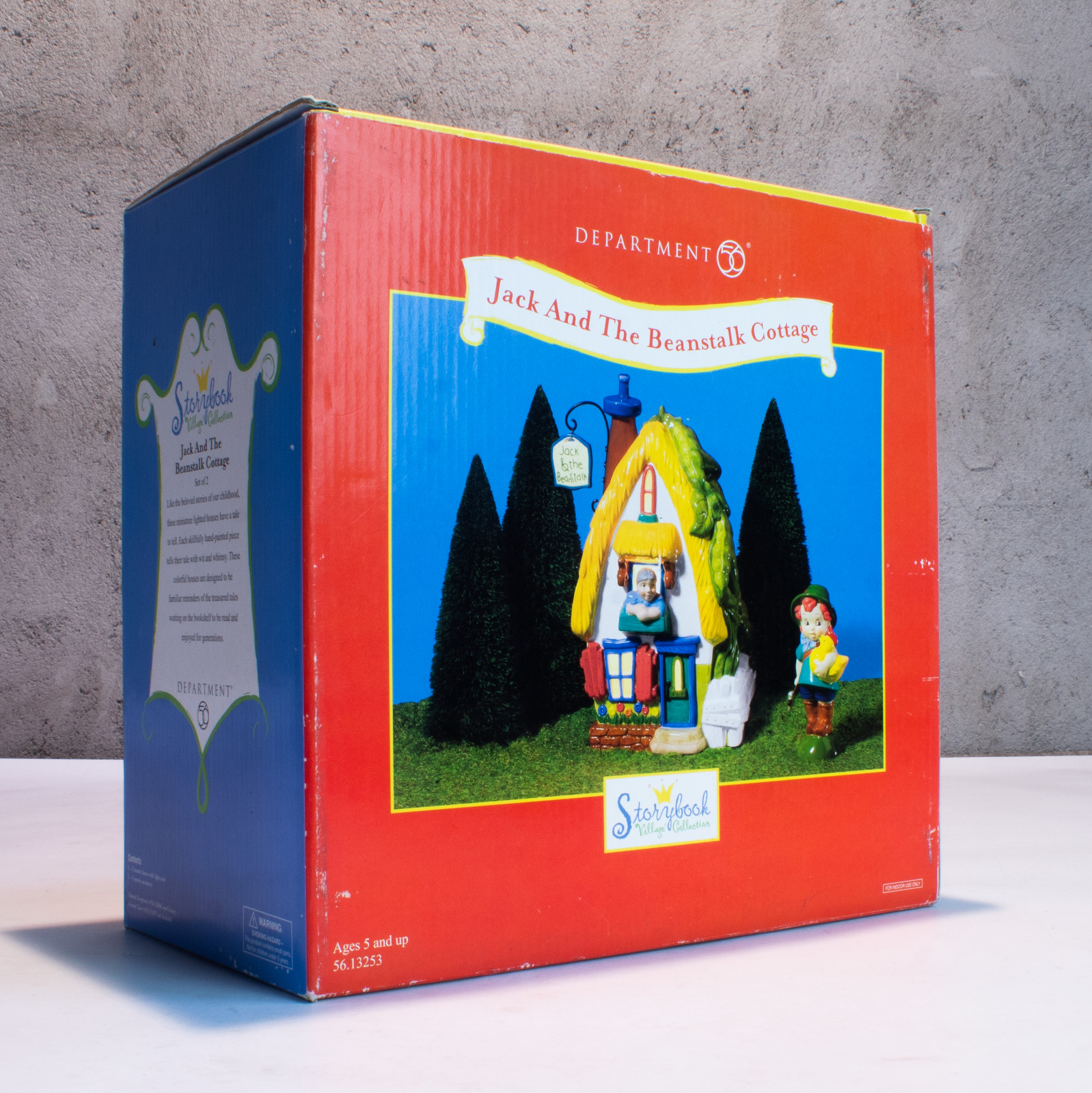 Storytime Village Jack And The Beanstalk  Cottage Department 56 New