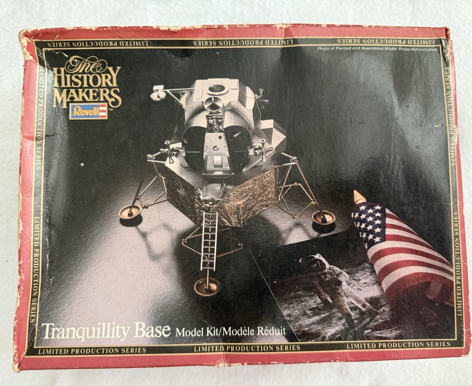VINTAGE 1982 Revell History Makers Tranquility Base 1:48 Kit#8604~New/Sealed Box