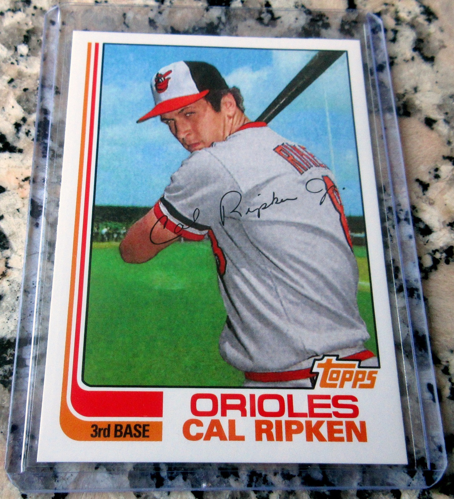 CAL RIPKEN JR. 2016 Reprint 1982 Topps Traded Rookie Card RC Champs Iron Man HOF