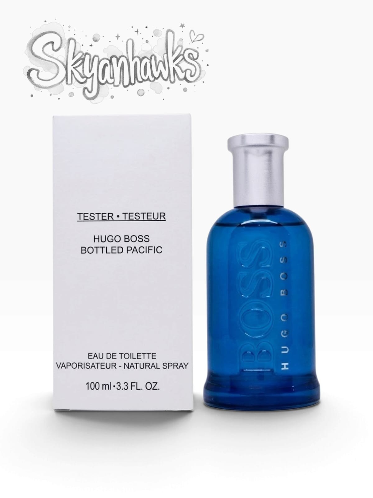 Hugo Boss Bottled Pacific 3.3/3.4 oz Edp Spray New In Tester Box