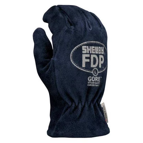 Shelby Firefighters Gloves,XL,Blue,PR 5228 Shelby 5228 XL Blue
