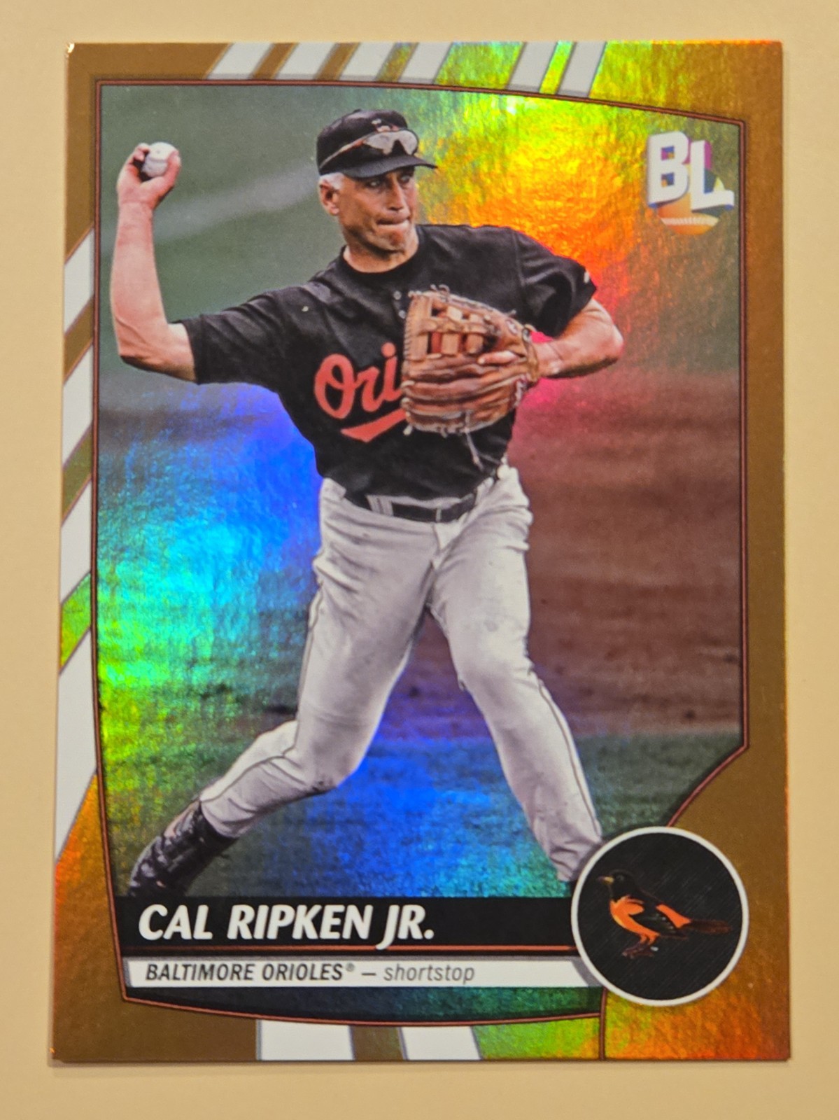 2023 Topps Big League - Legendary Gold Foil Cal Ripken #309 Orioles HOF SP