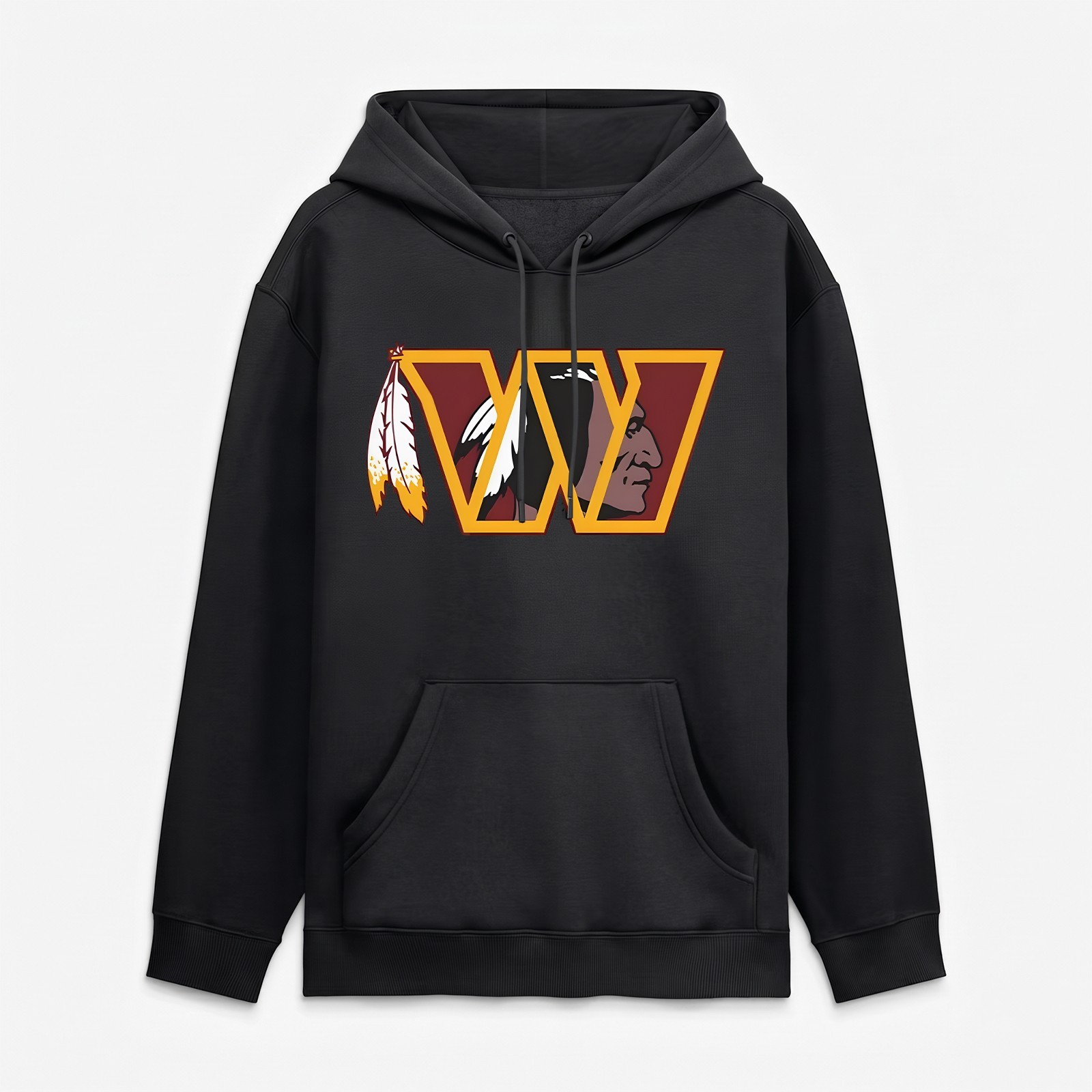 NEW Washington Redskins Wicking Football Pullover Hoodie - Size S to 5XL