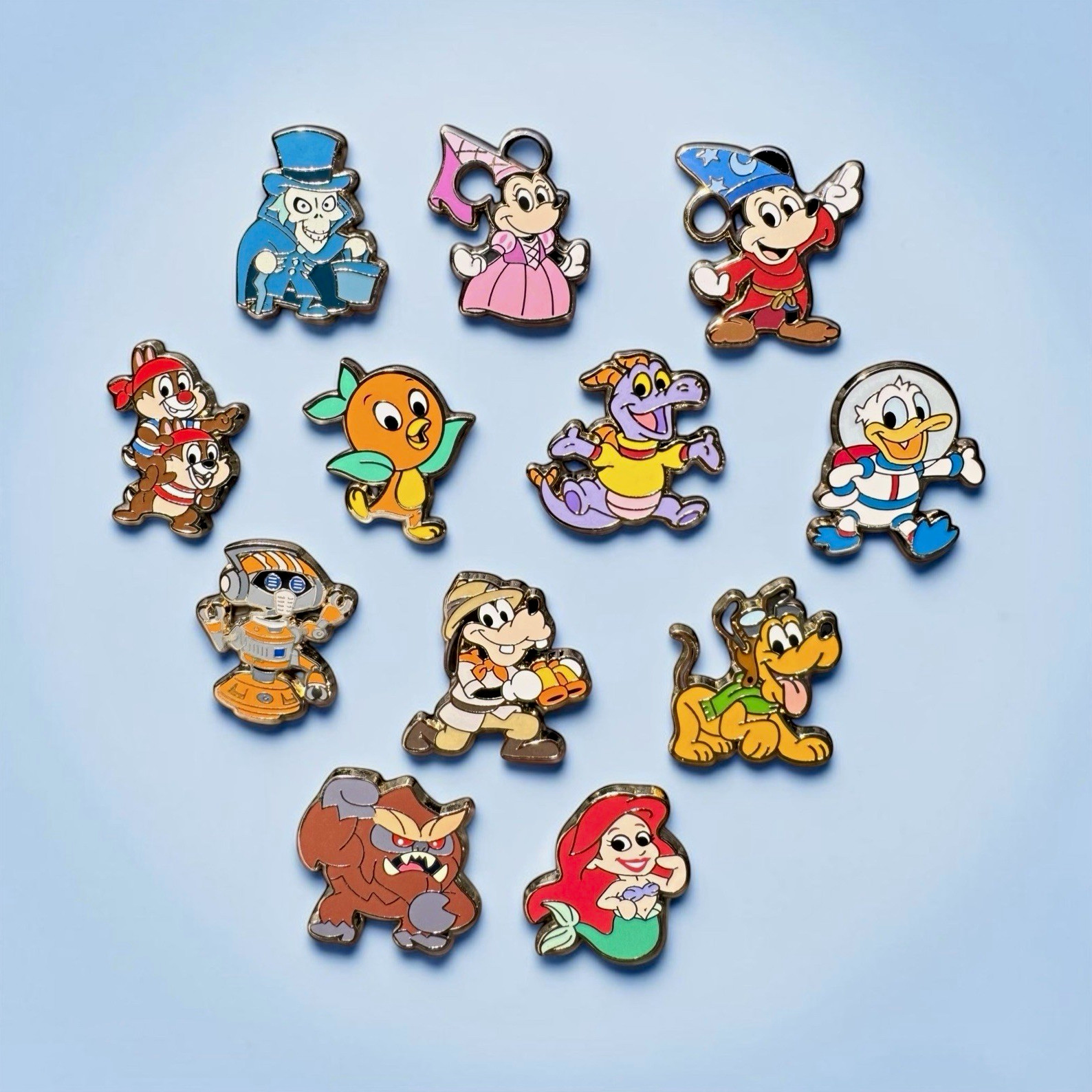 2026 Digitize Disney Pin Collection - LE 3000 (Complete Set of 12 pins)