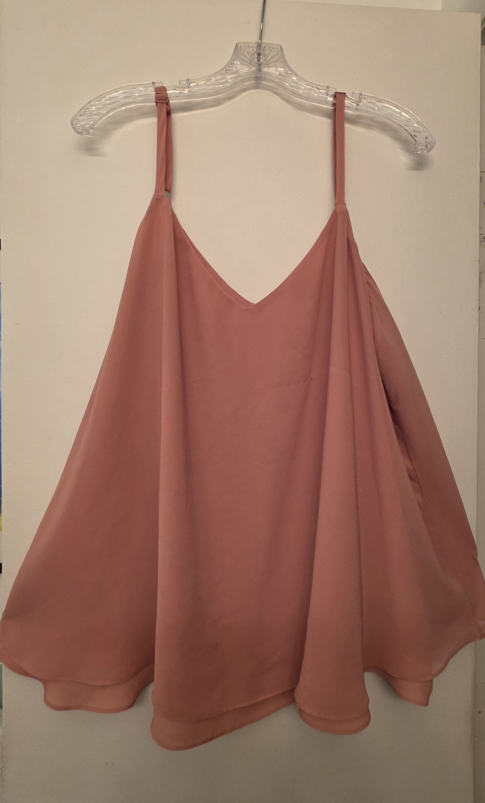 Torrid - Sophie Chiffon Double Layer Swing V-neck Sleeveless Cami Tank - 2x