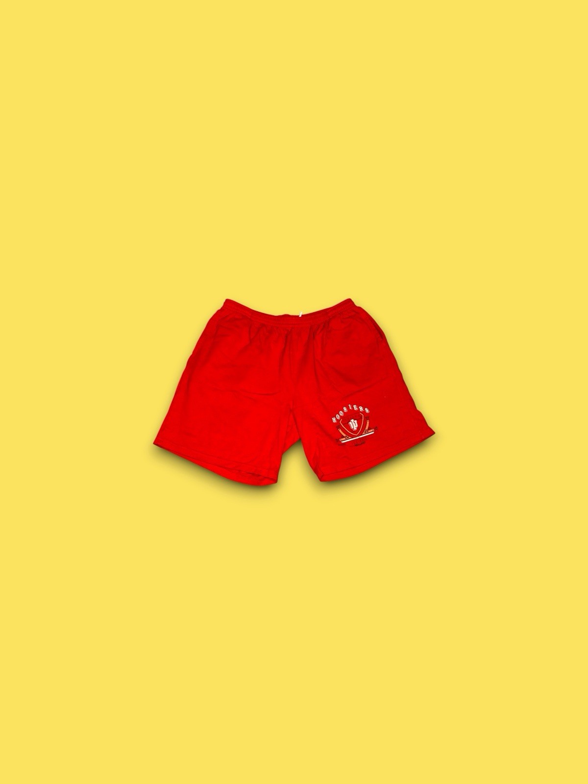 Vintage Indiana Hoosiers NCAA Jostens sportswear sweat shorts red mens large Vintage Indiana Hoosiers NCAA Jostens sportswear sweat shorts red mens large