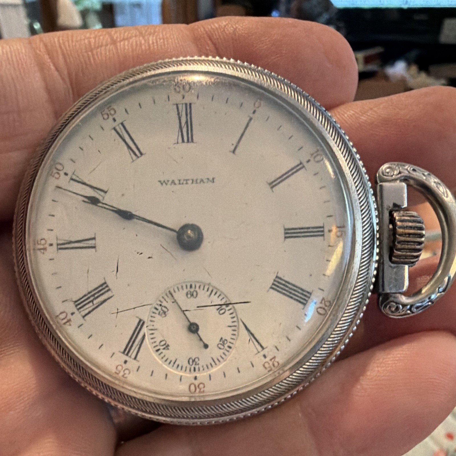 Waltham 15 Jewel Model 1883 Pocket Watch Serial #15211081 Runs Great Waltham 15 Jewel Model 1883 Pocket Watch Serial #15211081 Runs Great