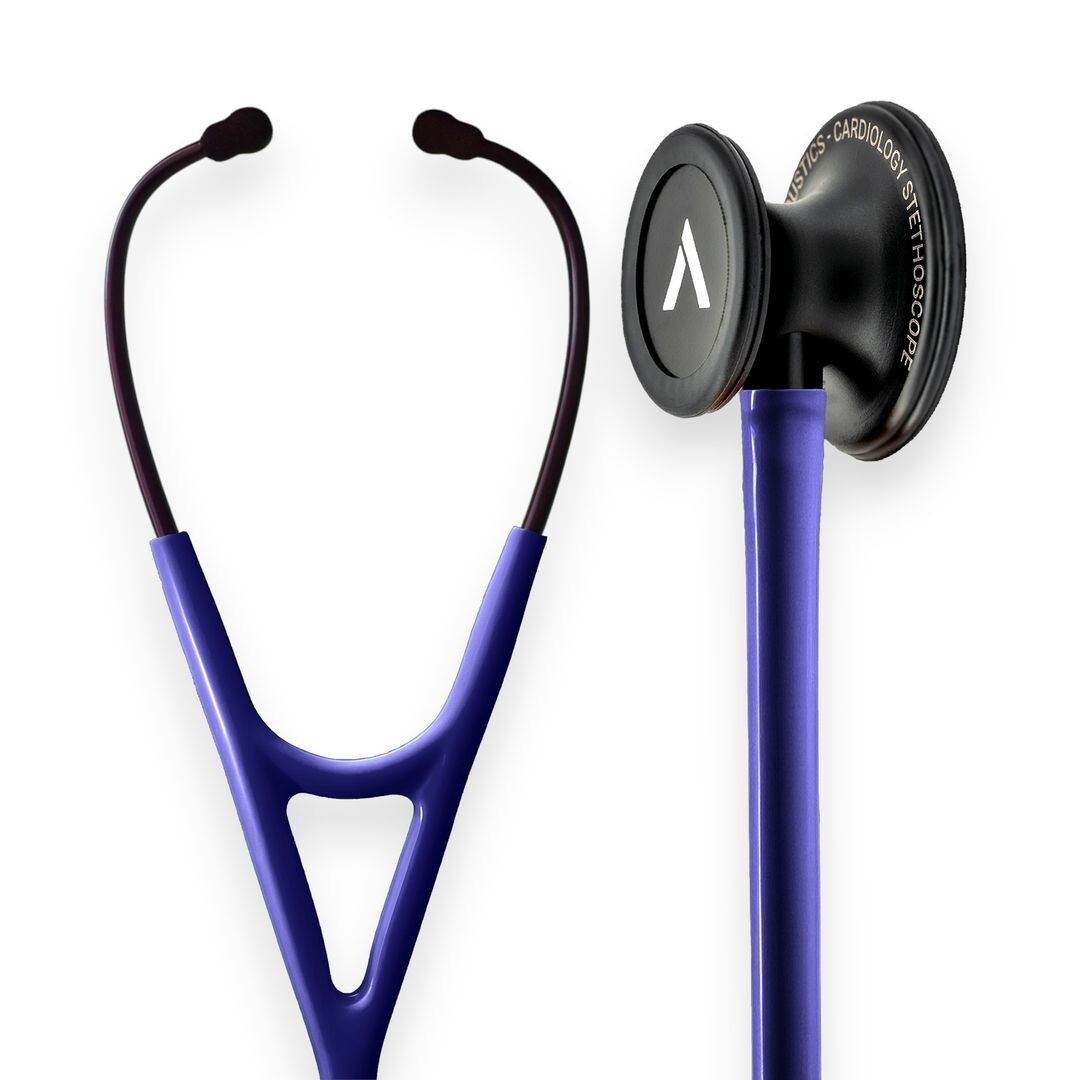 NEW Apex Cardiology Stethoscope - Purple Edition | Lifetime Warranty | Premium