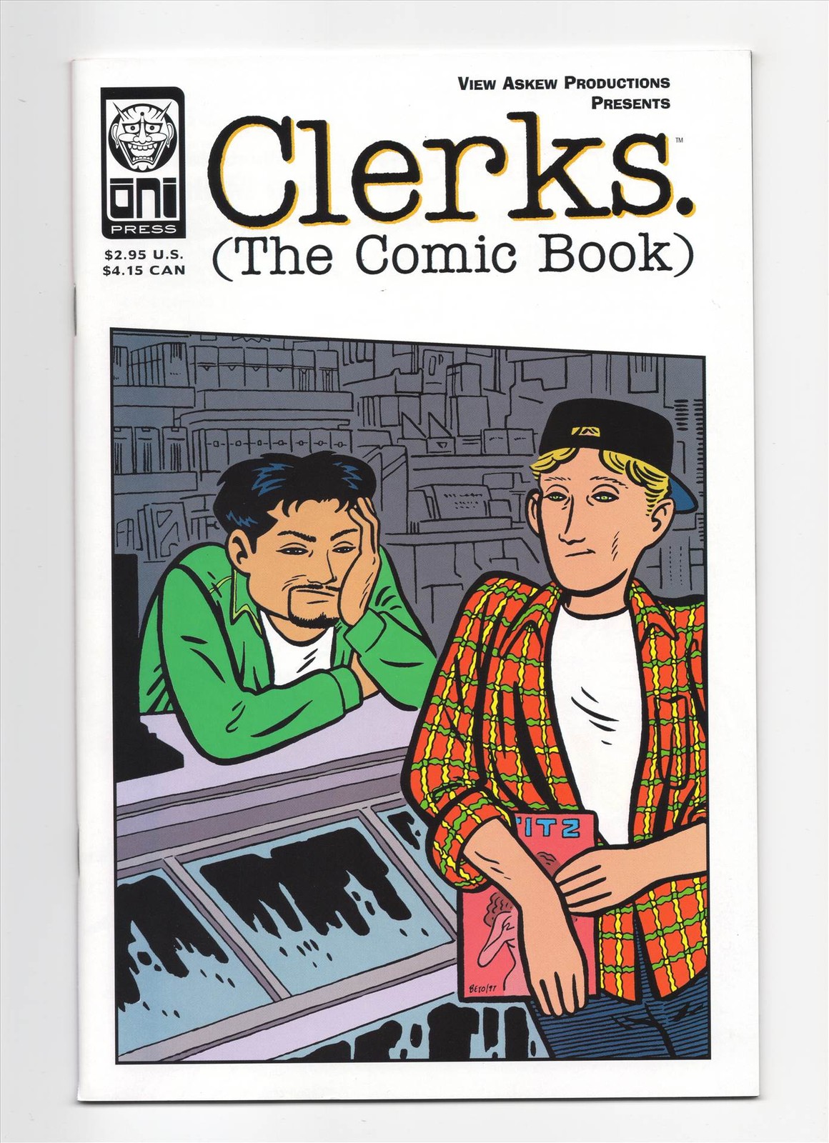 Clerks (The Comic Book) #1 NM+ 1998 1st Print Kevin Smith Oni Press