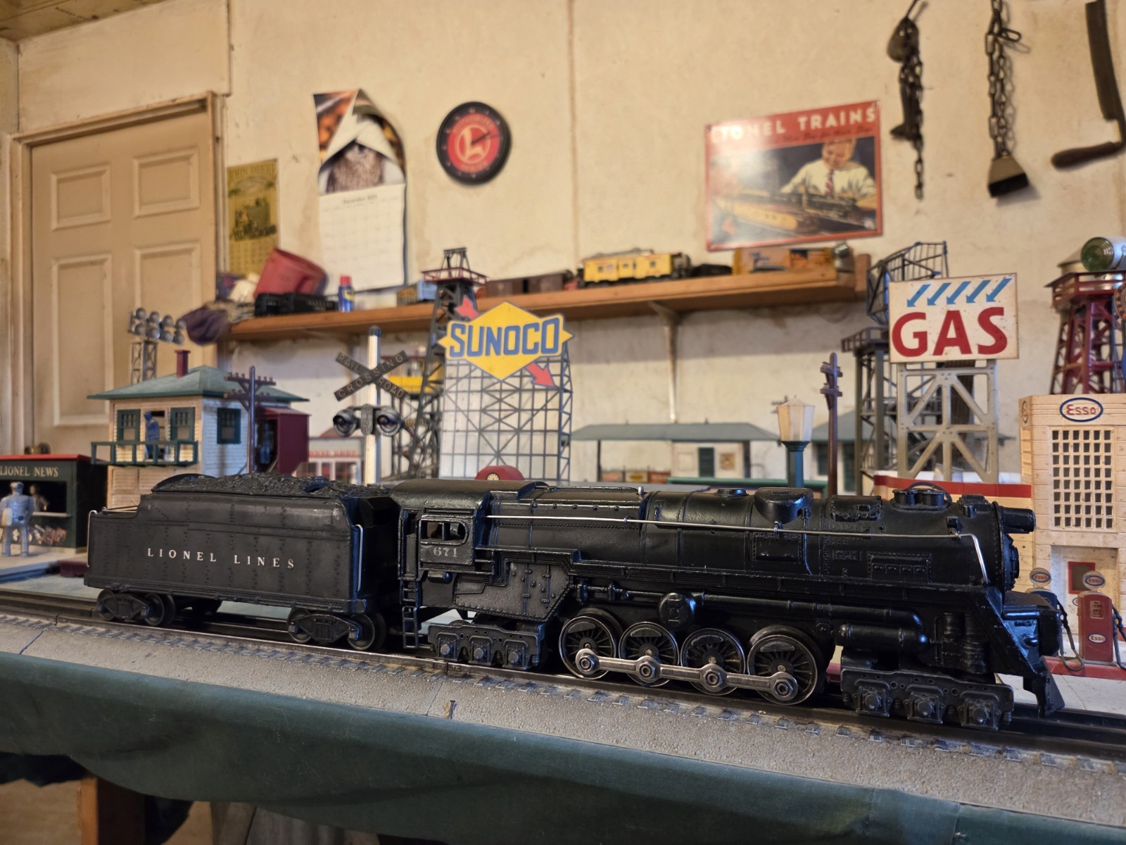 🔥Lionel Postwar 671 Steam Turbine Loco & 671W Tender Serviced🔥 🔥Lionel Postwar 671 Steam Turbine Loco & 671W Tender Serviced🔥