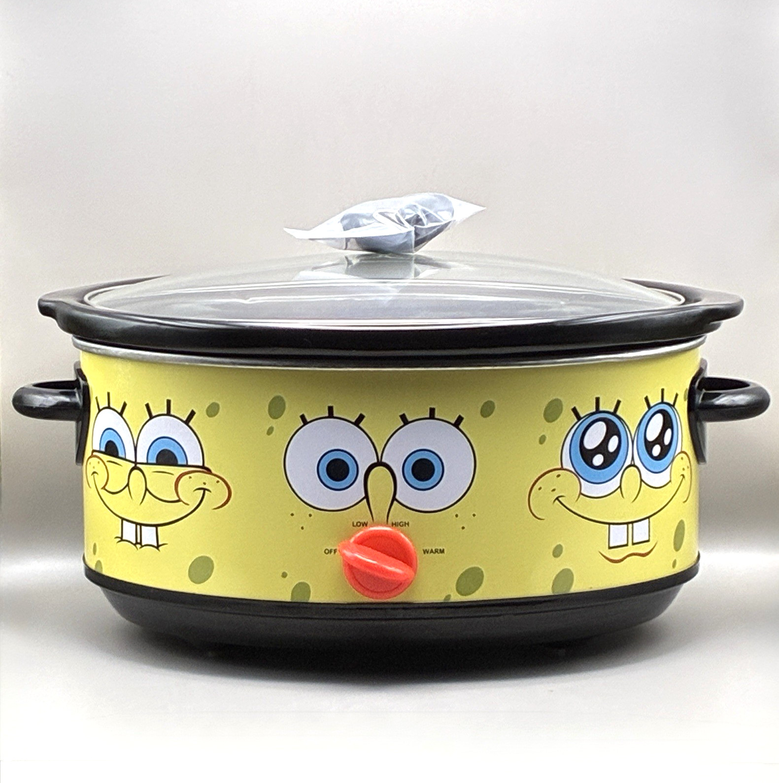 Official Nickelodeon SpongeBob SquarePants 7 Quart Slow Cooker New w/o Box Official Nickelodeon SpongeBob SquarePants 7 Quart Slow Cooker New w/o Box