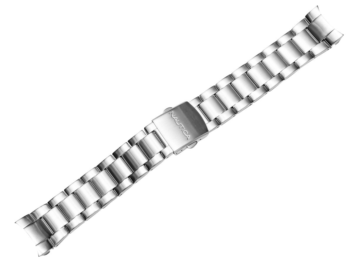 Nautica NST 07 A12627G N12627G 22mm Stainless Steel Replacement Bracelet