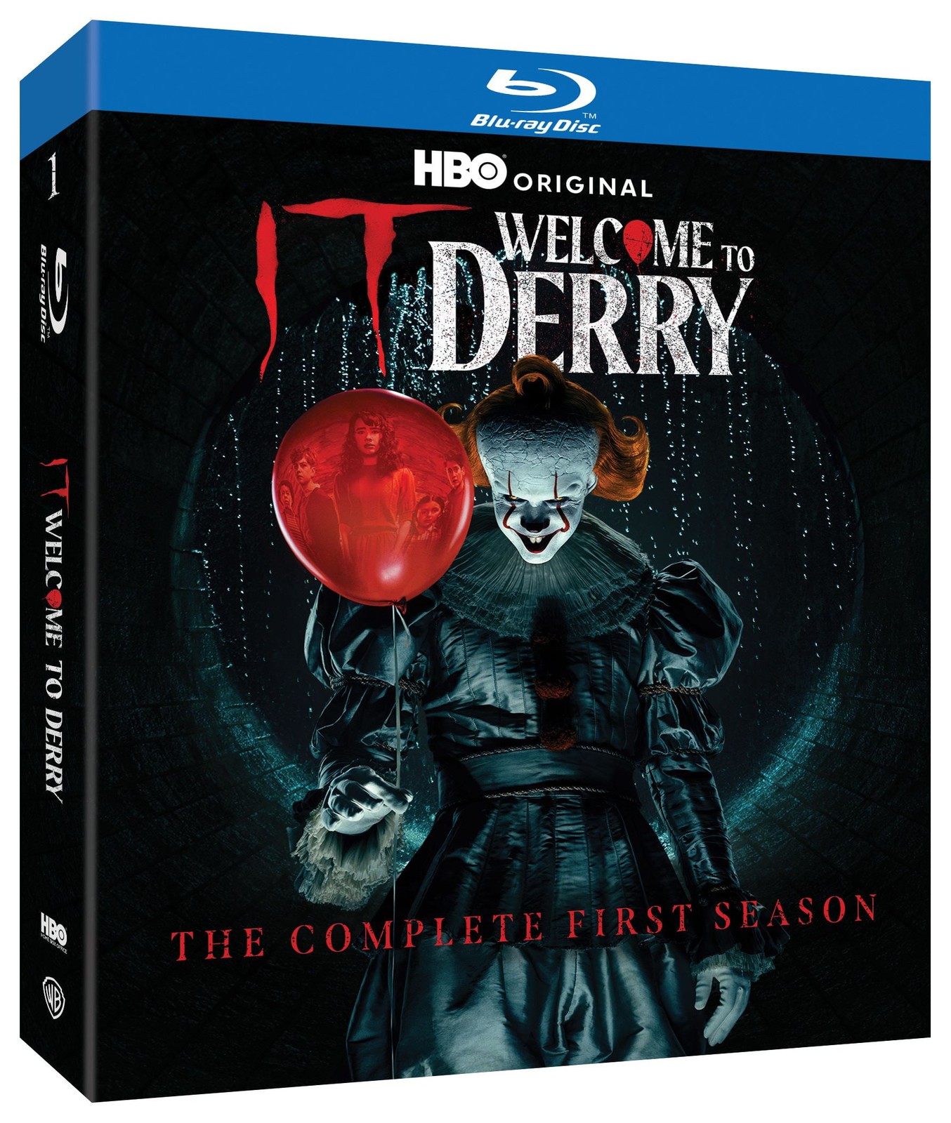 HBO Home Video IT Welcome to Derry Complete First Season Blu-ray 3-Disc Set,