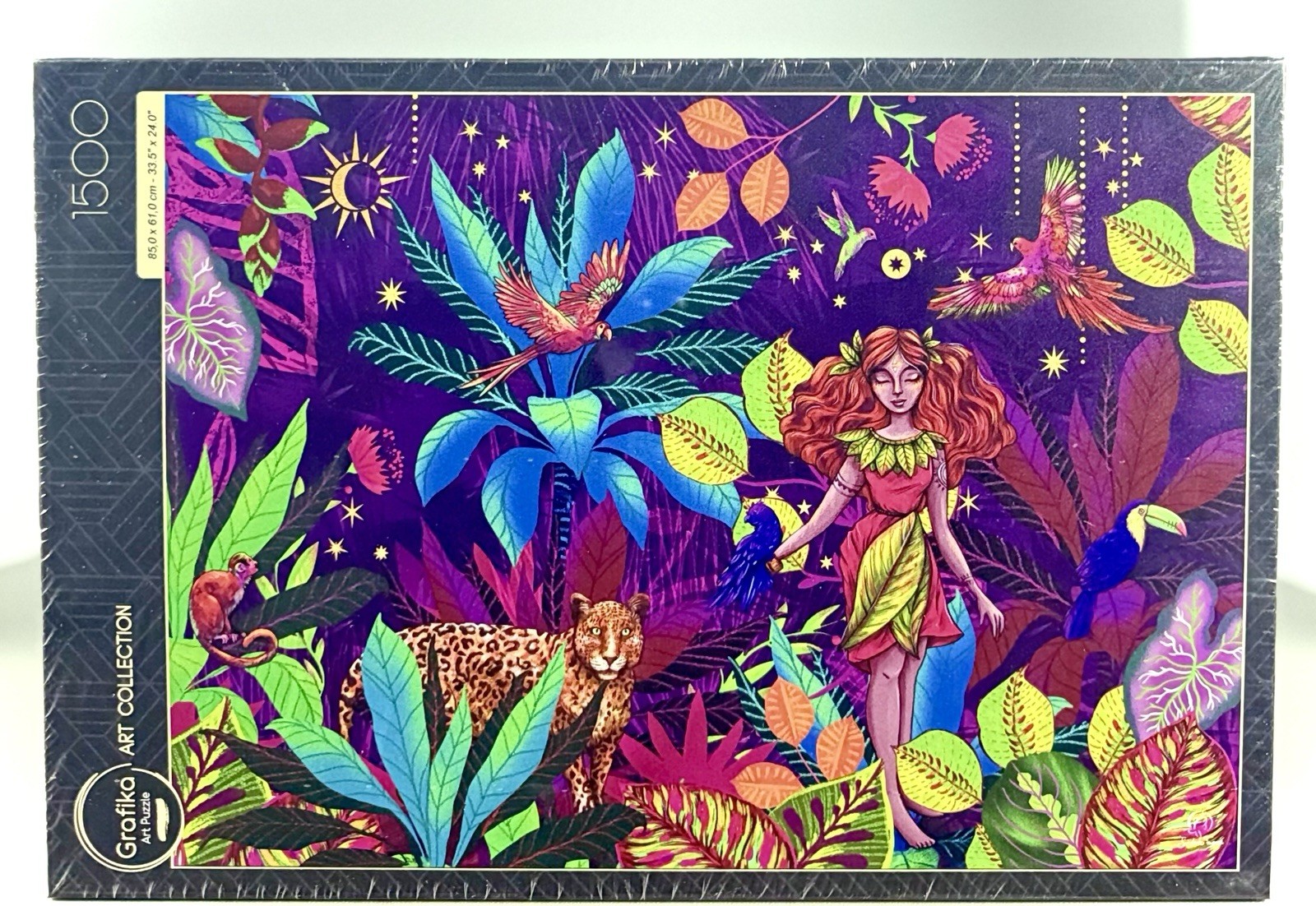 Grafika “Gaia Goddess of Nature” Sandrine Fourrier 1500 Pc Puzzle NIB | Import