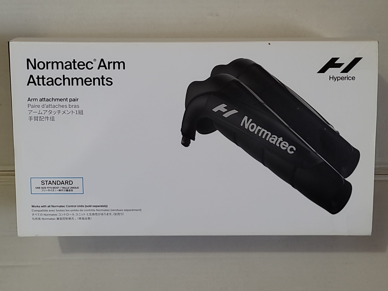 Hyperice Normatec Arm Attachments - One Size Fits Most -  Standard - Pair - NIB