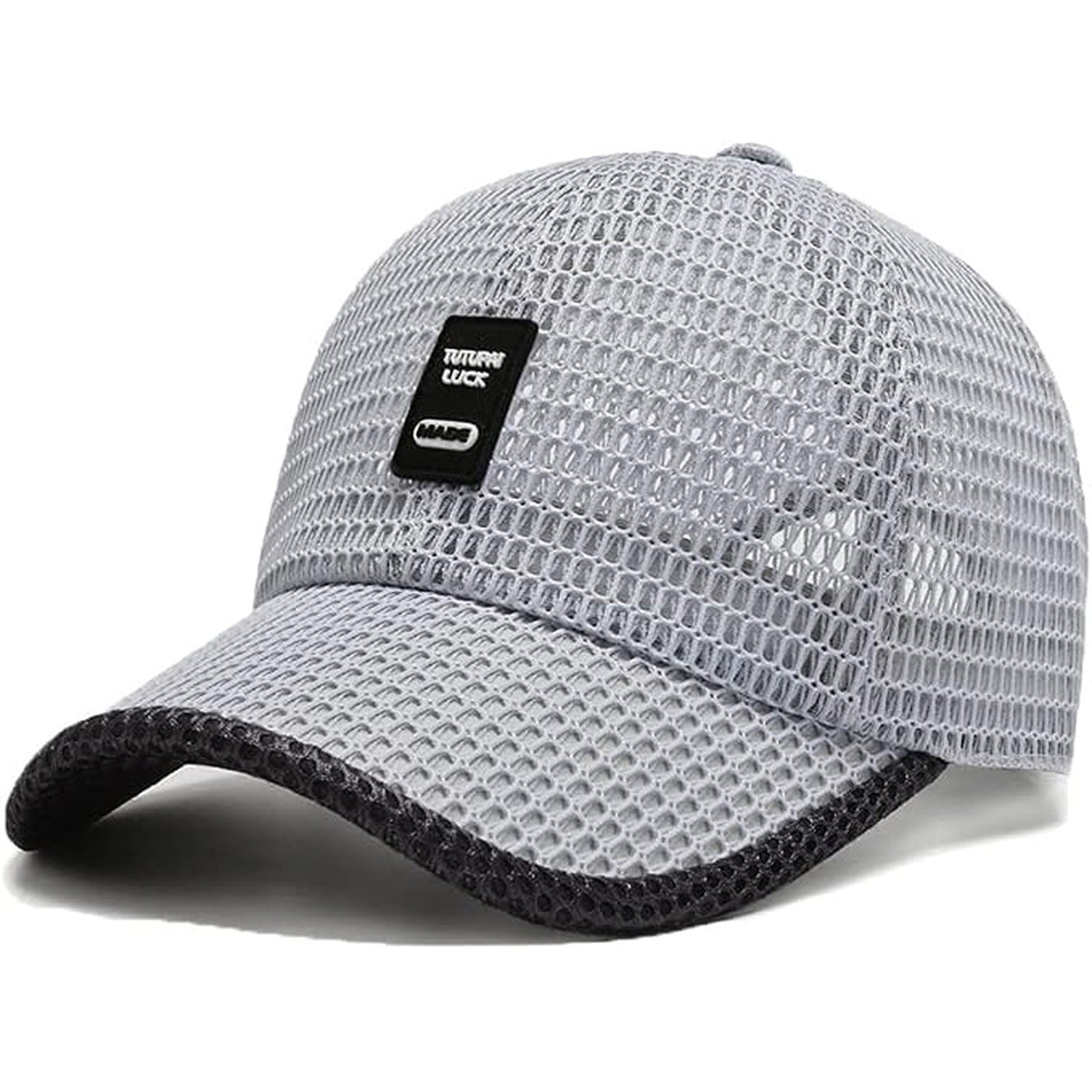 Men\'s Breathable Mesh Baseball Cap Summer Outdoor Hat Trucker Cap Gym Fun Gifts